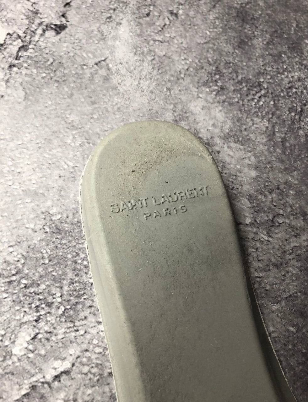 Saint Laurent Paris Saint Laurent White Leather Sneakers Luxury Size US 6 / EU 39 - 18 Thumbnail