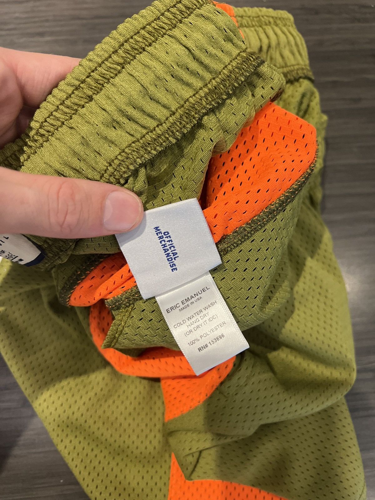 Eric Emanuel Eric Emanuel Basic Shorts Olive Orange Size US 36 / EU 52 - 6 Thumbnail