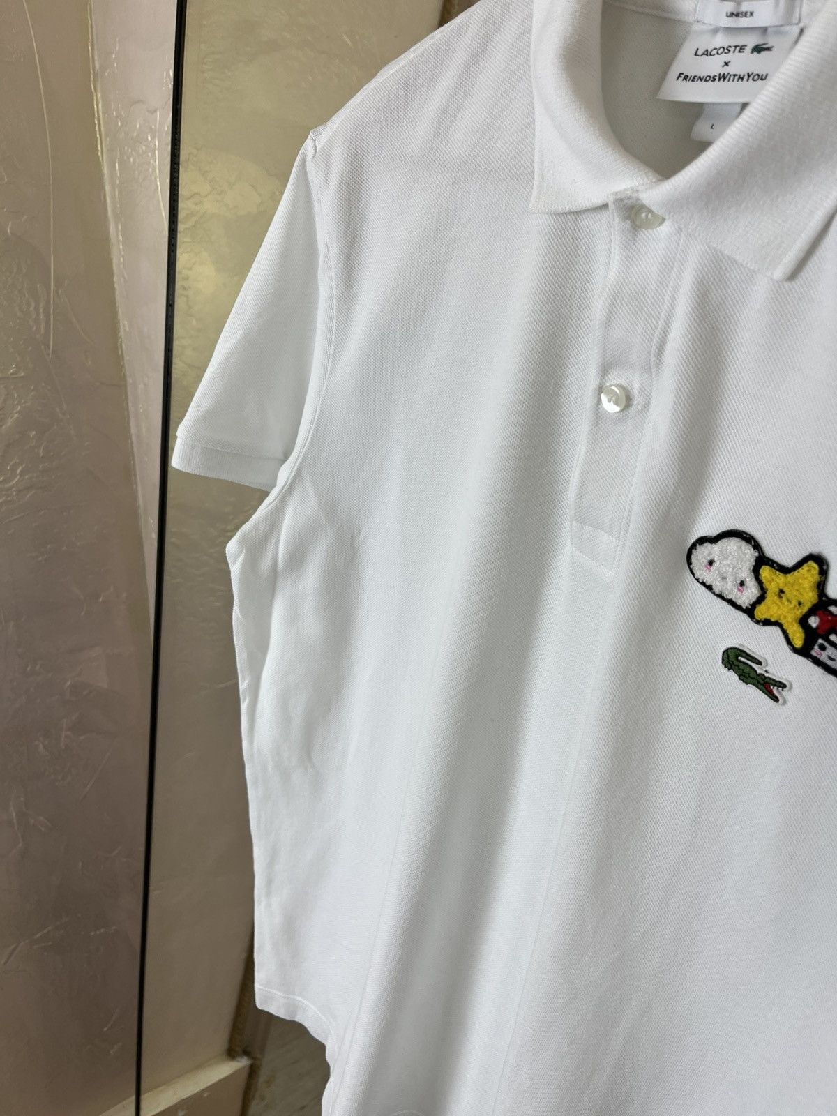 Lacoste Lacoste x FriendsWithYou Limited Edition Pique Cloud Polo Size US L / EU 52-54 / 3 - 6 Thumbnail