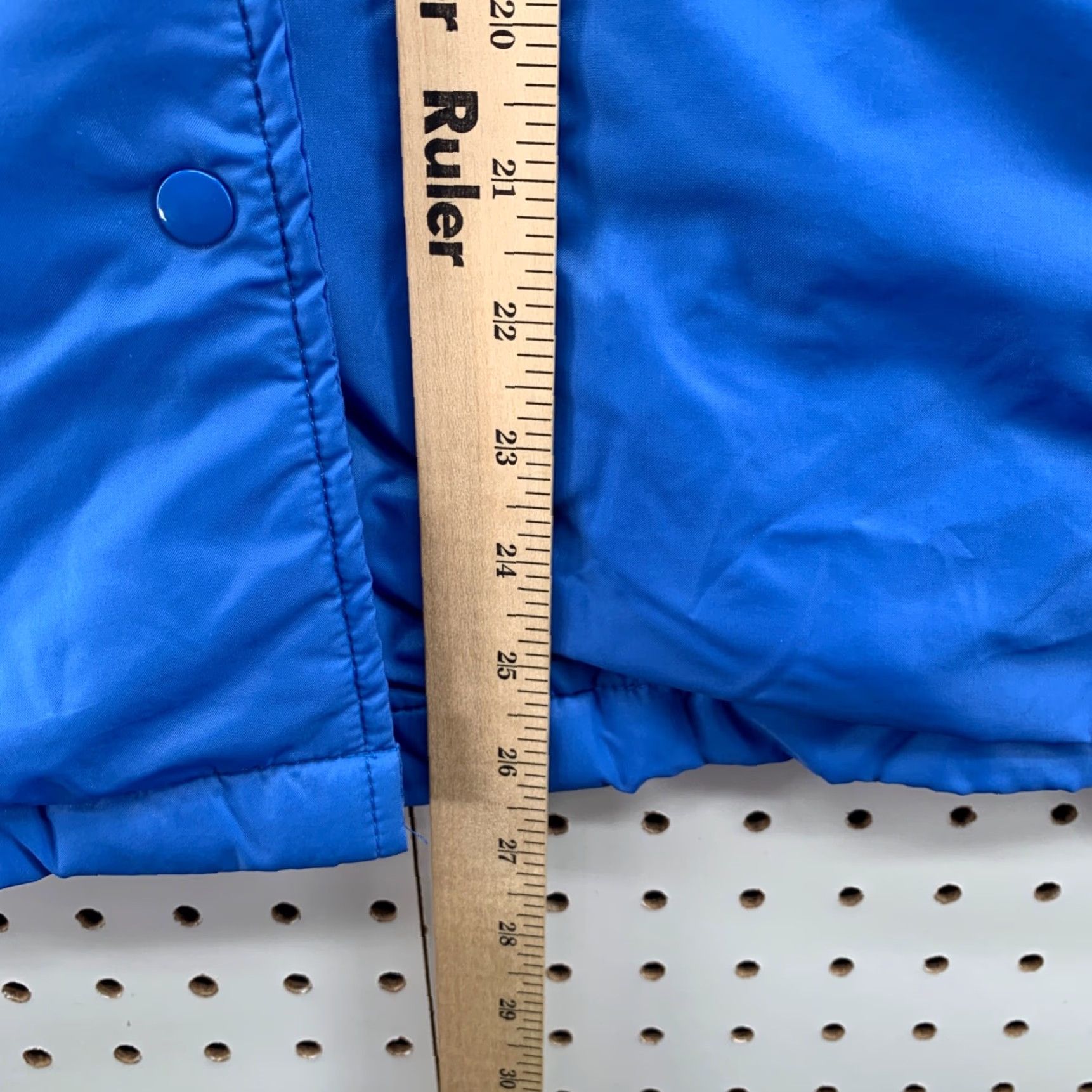 Sears VINTAGE Sears 90s Snap Jacket Plus Size 1X Blue Women Long Sleeve Nylon Size XL / US 12-14 / IT 48-50 - 7 Thumbnail