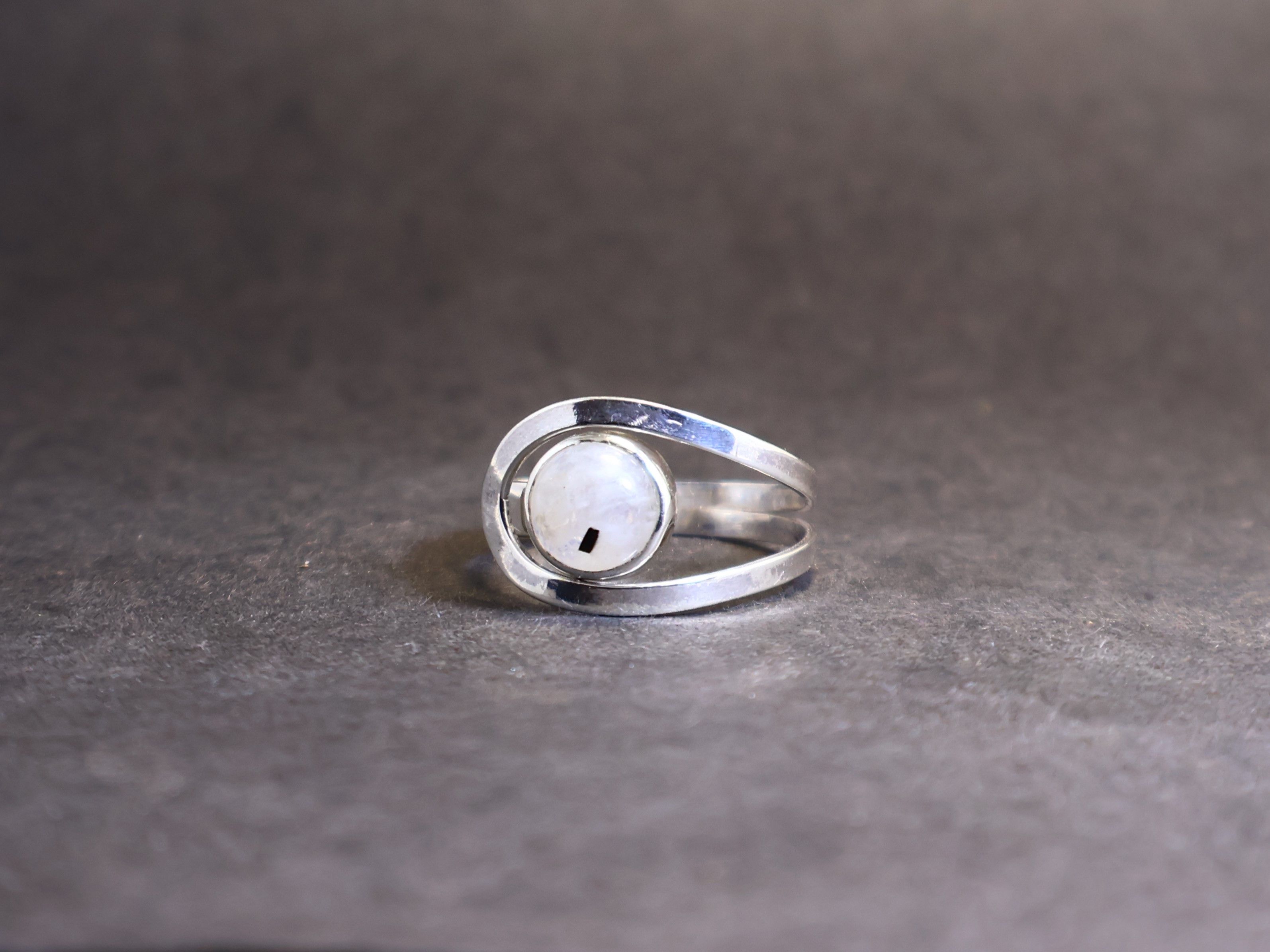 Handmade Moonstone ring. 925 Sterling Silver Ring, Handmade Boho Ring Size ONE SIZE - 3 Thumbnail