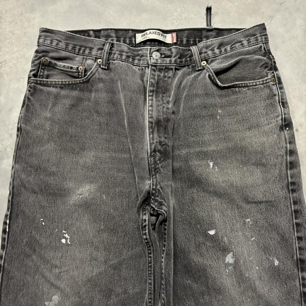 Levi's × Vintage Vintage Y2K/2000s Baggy Grunge Faded Black Levi’s Size US 38 / EU 54 - 5 Thumbnail