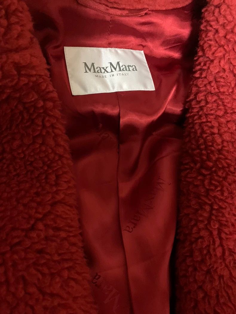 Max Mara Max Mara Teddy bear coat, tedygirl maxmara classic red Size S / US 4 / IT 40 - 3 Thumbnail