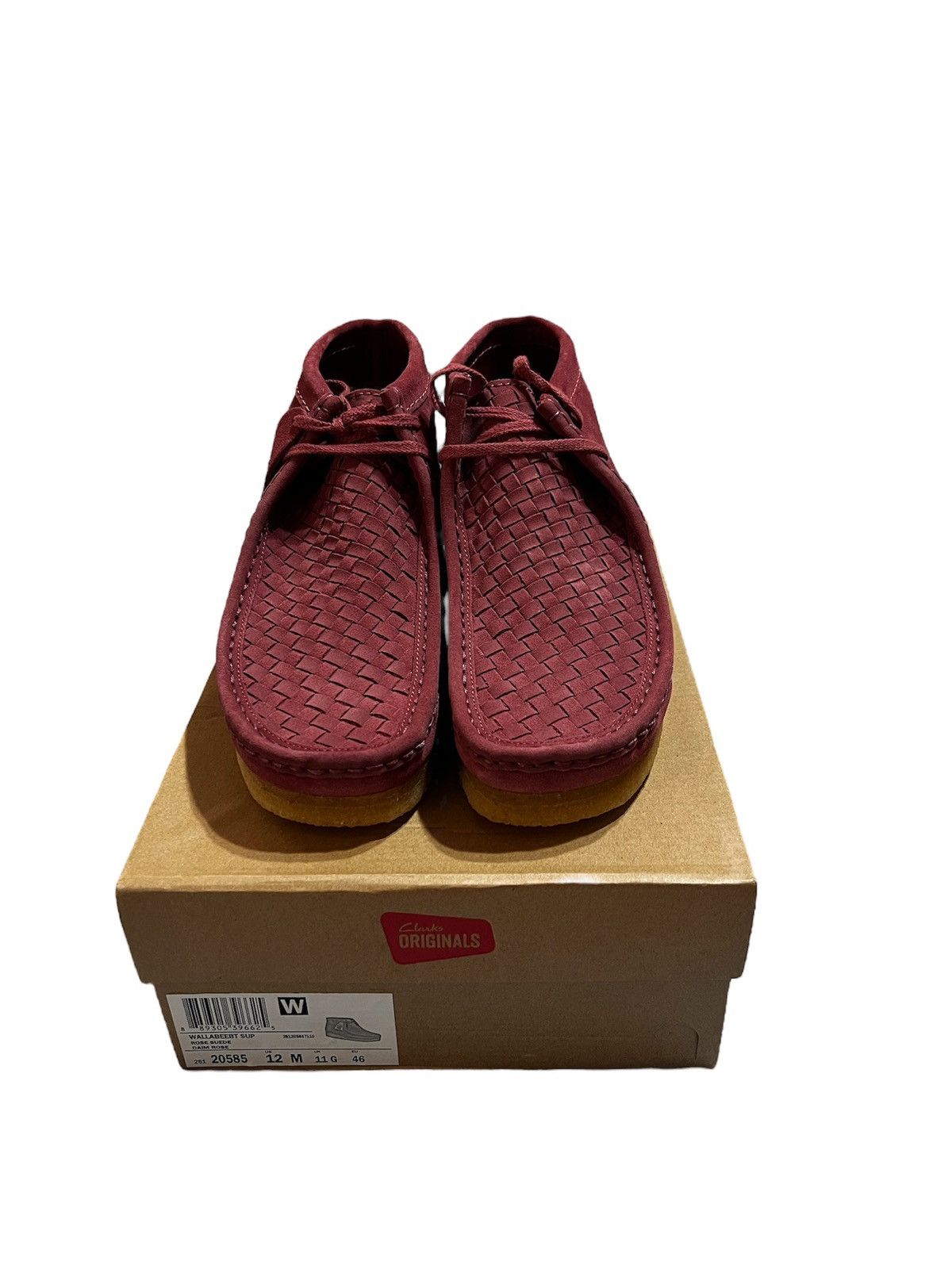 Clarks × Supreme Supreme x Clarks Wallabee Woven Rose SS16 Size US 12 / EU 45 - 4 Thumbnail