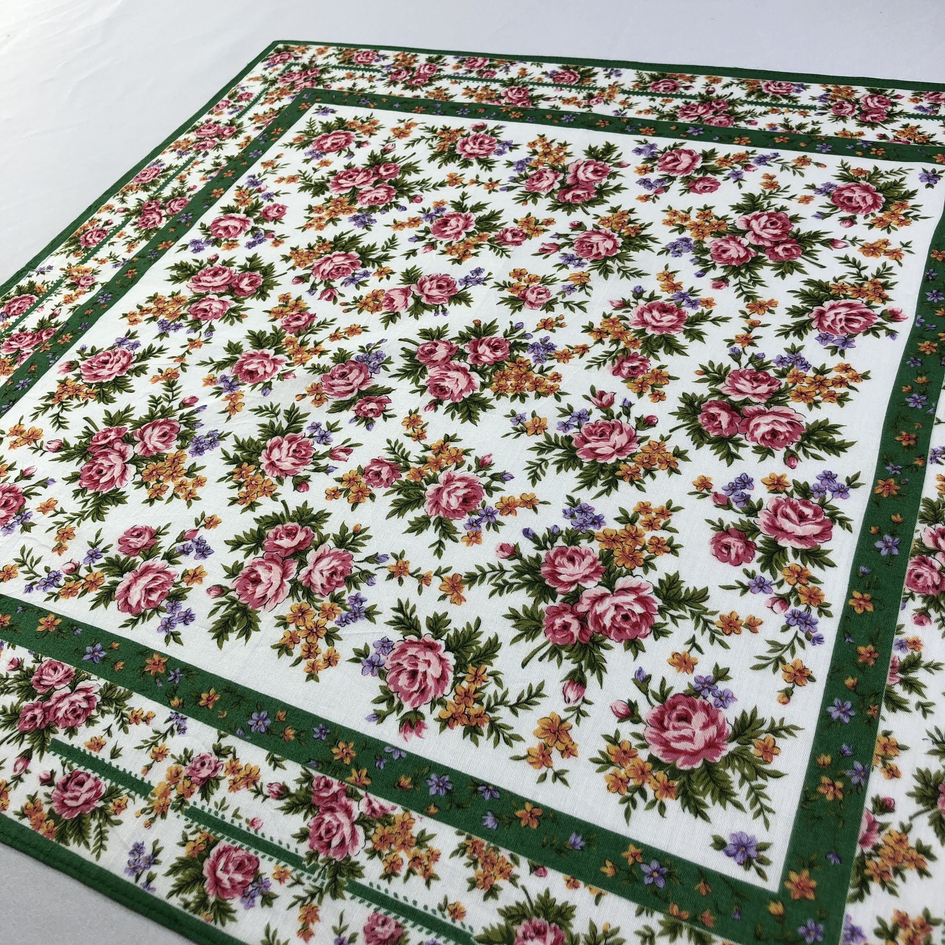 Kenzo Kenzo Floral Handkerchief Neckerchief Bandana H1737 Size ONE SIZE - 3 Thumbnail