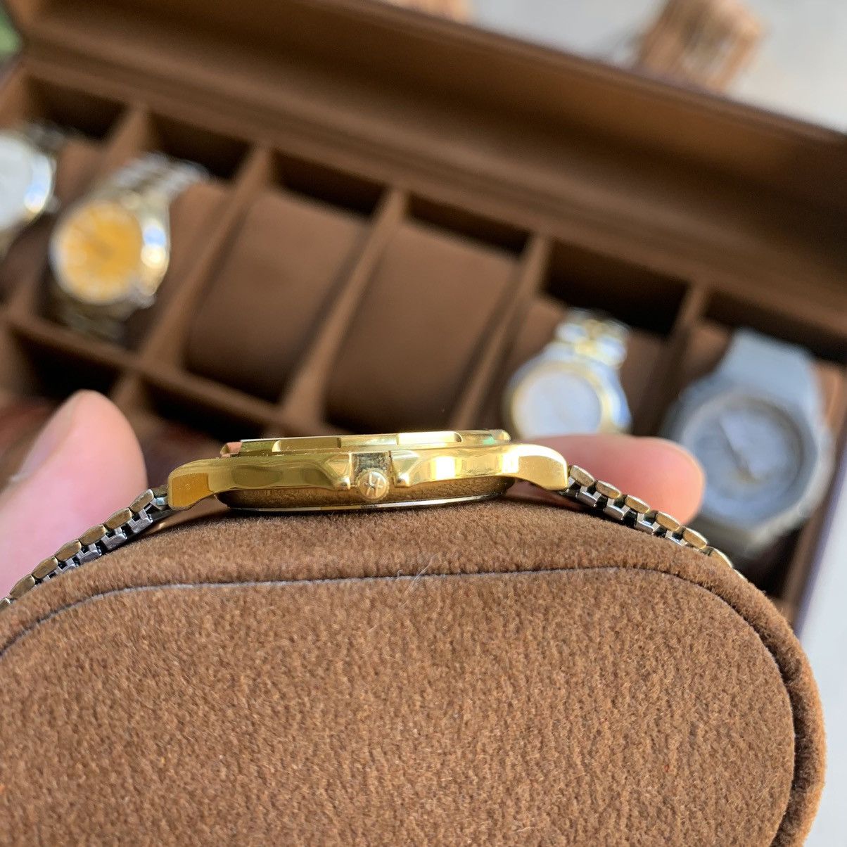 Hamilton Vintage Hamilton Masterpiece Quartz Men's Watch Gold Size ONE SIZE - 5 Thumbnail