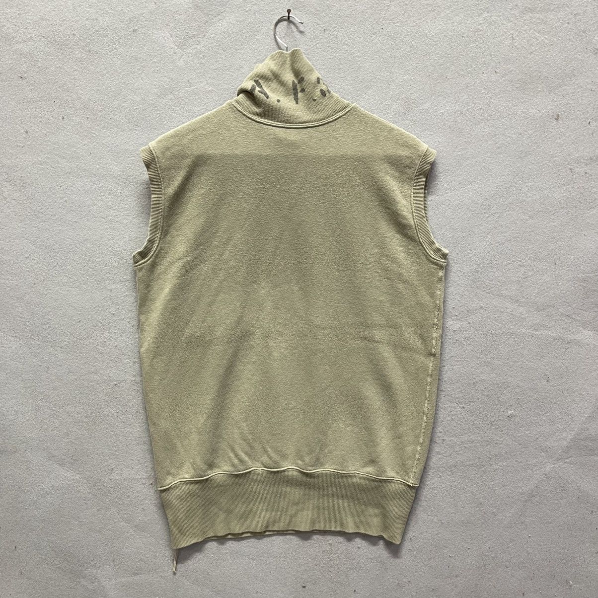 Kapital Kapital Sleeveless High Neck Sweat Vest / Mock Neck Pullover Size US M / EU 48-50 / 2 - 6 Thumbnail