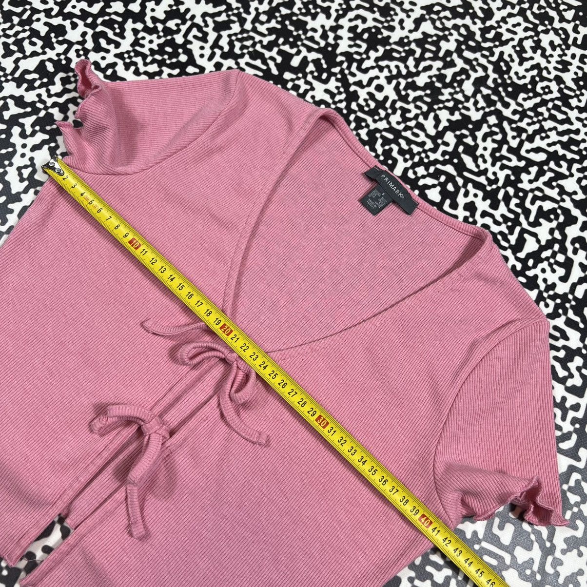 Vintage Vintage Y2K Japanese Style Stripe Cripped Sexy T-shirt Size S / US 4 / IT 40 - 8 Thumbnail