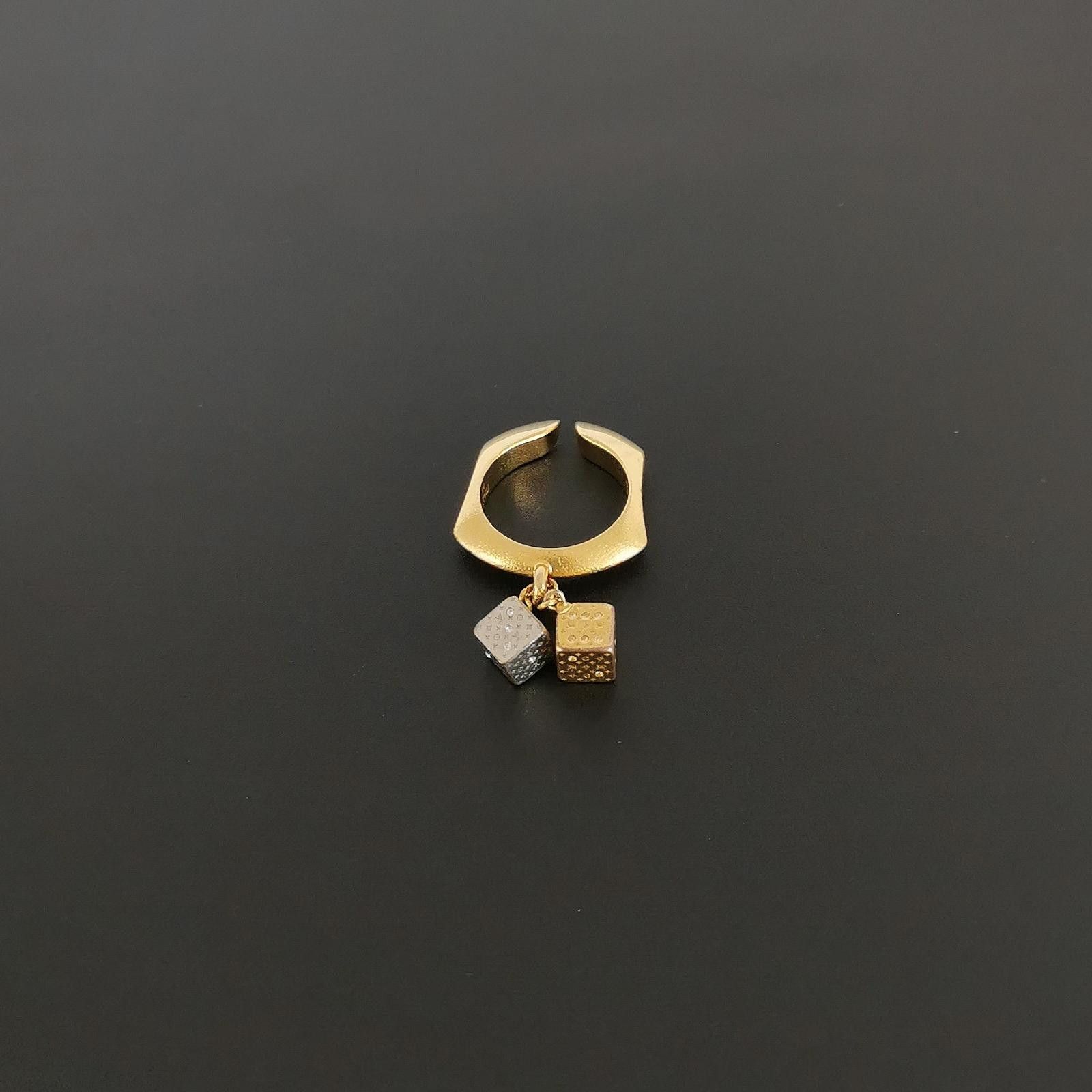 Louis Vuitton Louis Vuitton (LV) Crystal Dice Ring Size 14 -z2505 Size ONE SIZE - 5 Thumbnail