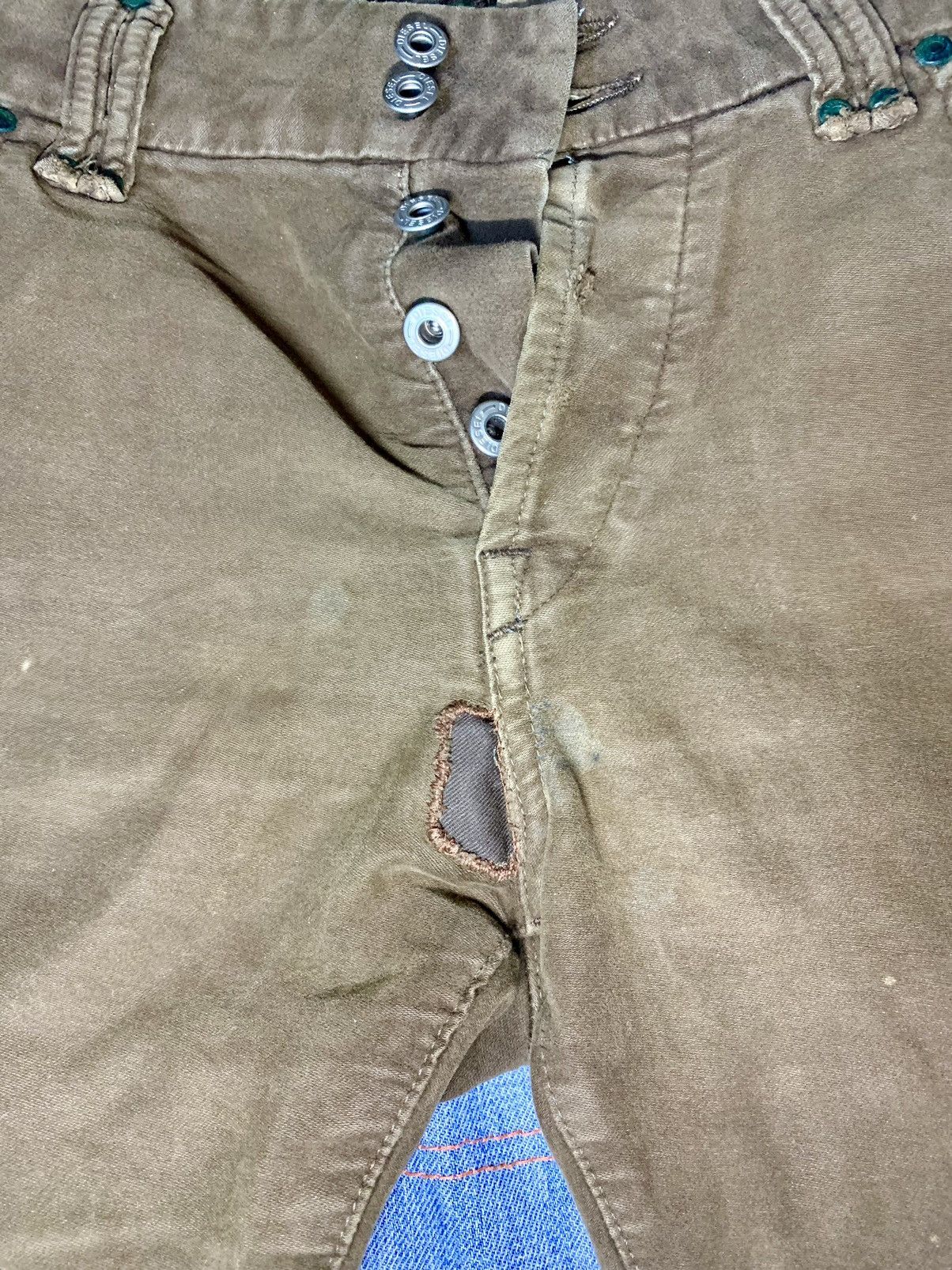 Diesel Vintage Brown Diesel pants Size US 31 - 6 Thumbnail