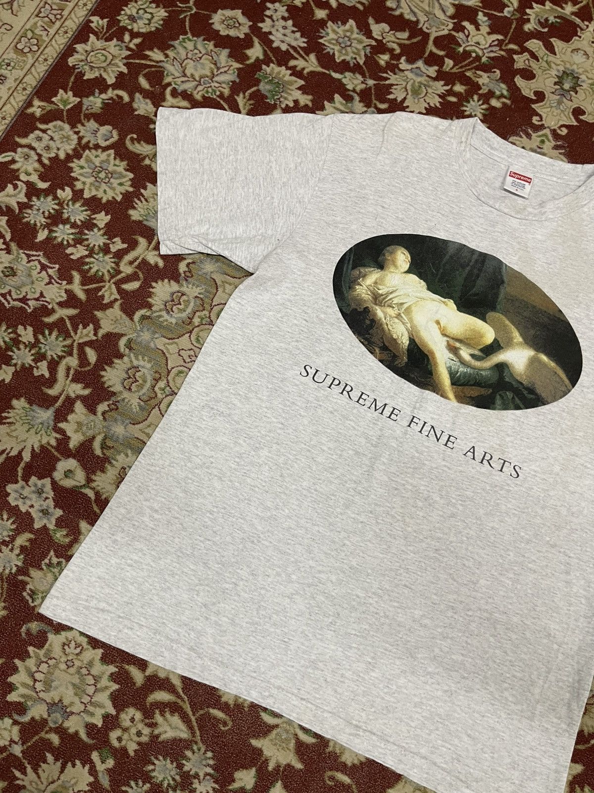 Supreme 2000s SUPREME LEDA AND SWAN TEES GREY Size US S / EU 44-46 / 1 - 4 Thumbnail
