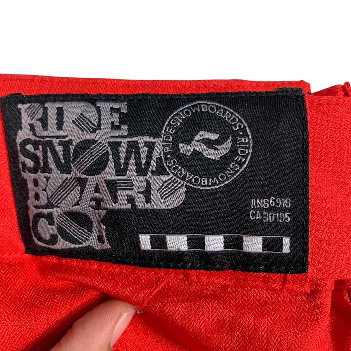 Other RIDE SNOWBOARDS Red Skiing Pant #1834-C80 Size US 30 / EU 46 - 17 Thumbnail