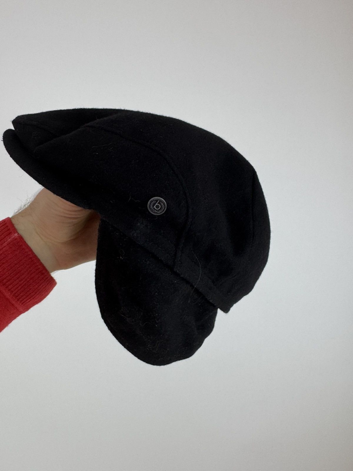 Bugatti × Designer × Vintage Bugatti Flat Cap Wool Hat Windstopper Windproof Size 56-58 Size ONE SIZE - 7 Thumbnail