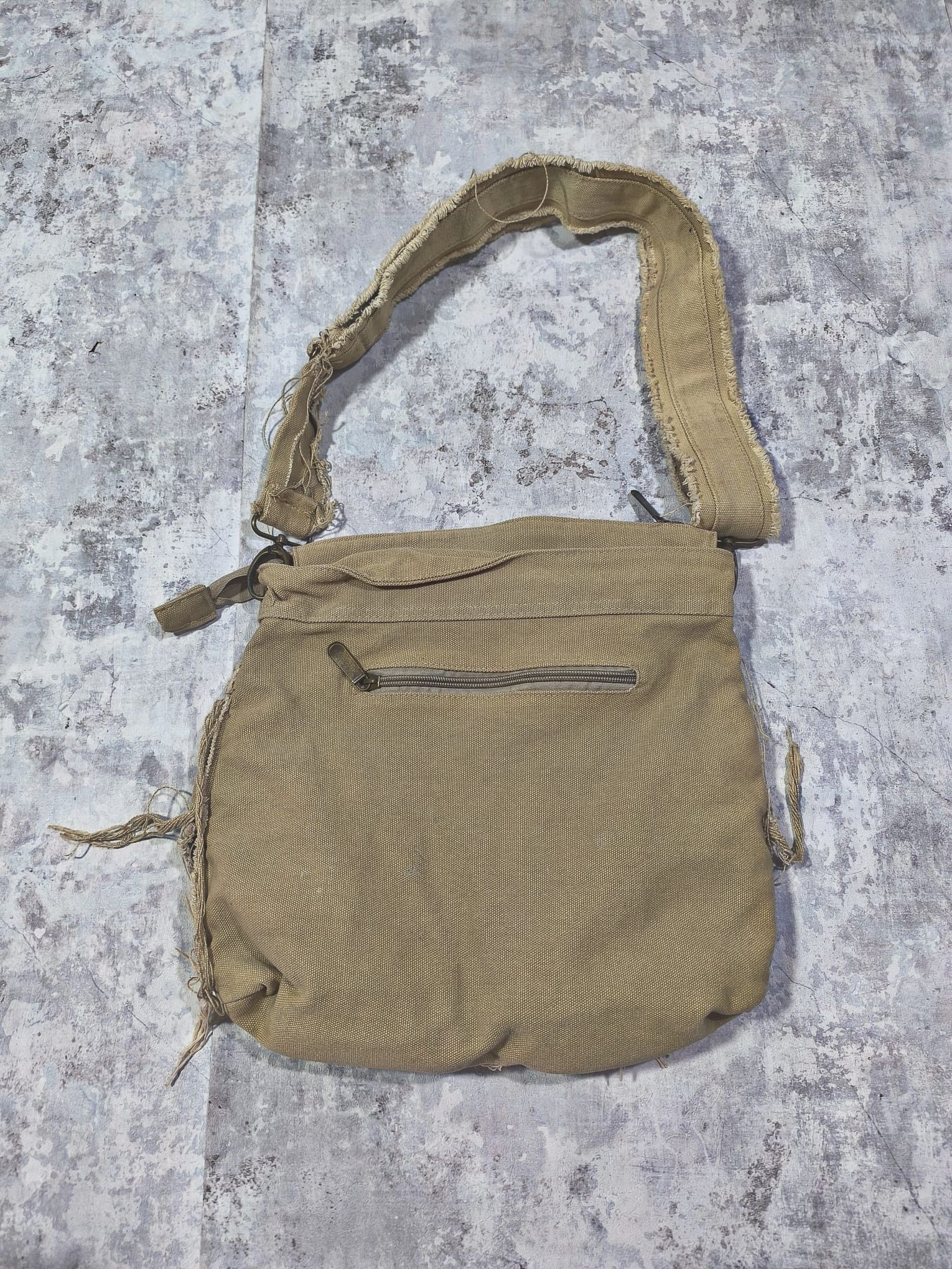 Hysteric Glamour grunge army distressed raf simons style shoulder tote bag Size ONE SIZE - 4 Thumbnail