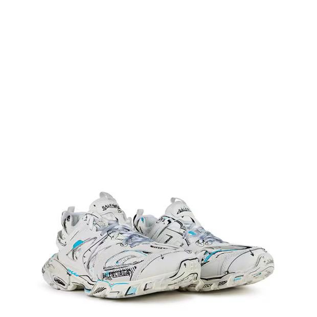 Balenciaga o1g2r1mq0924 Sneakers in Multicolor Size US 9 / IT 39 - 3 Thumbnail