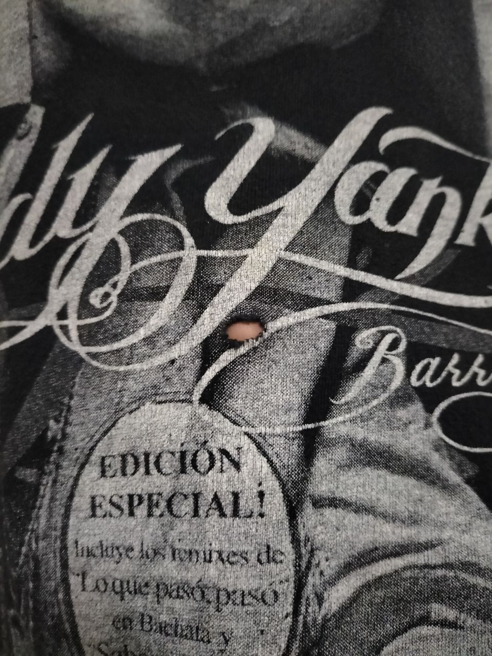 Rap Tees Rare vintage Daddy Yankee Barrio Fino Album 2004 Size US M / EU 48-50 / 2 - 4 Thumbnail