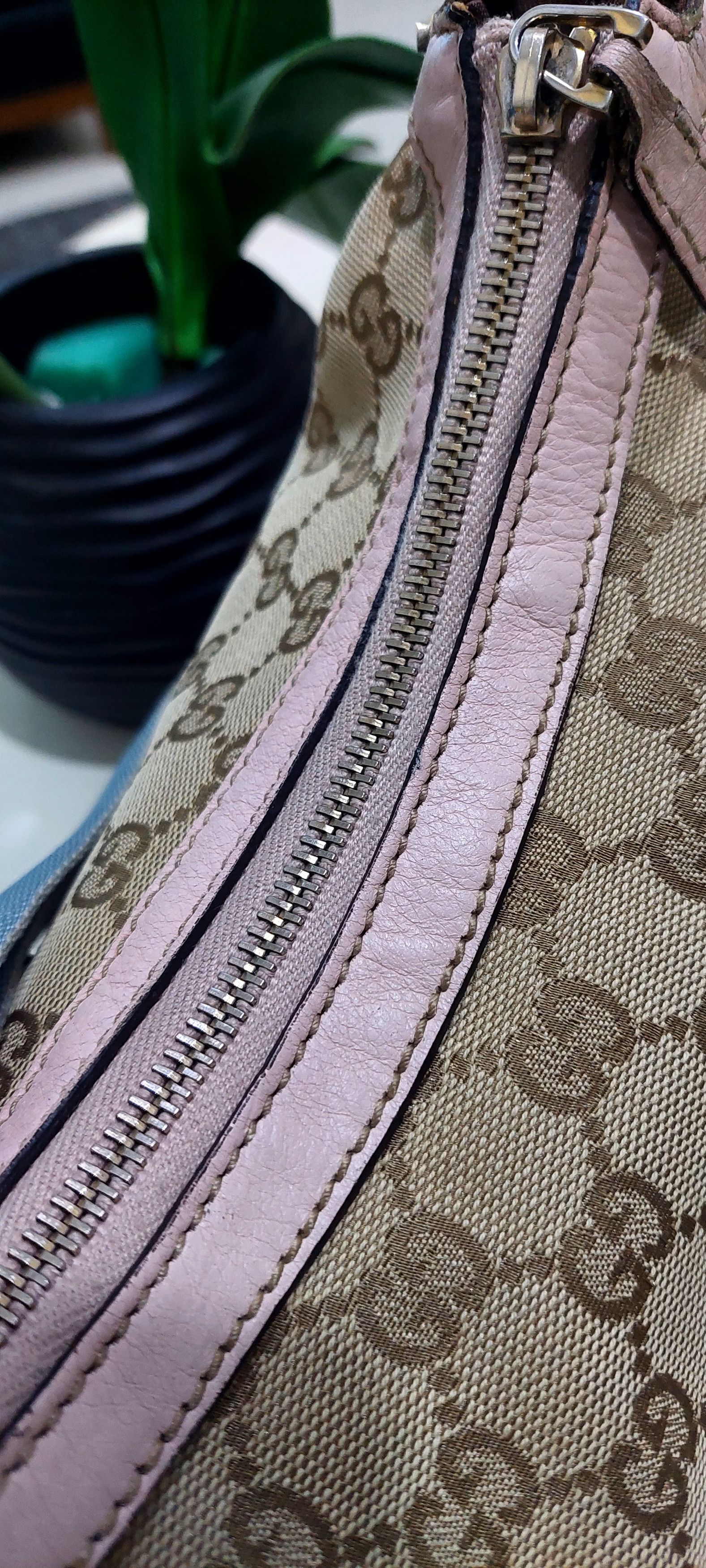 Gucci GUCCI CANVAS GG CROSSBODY STRIPE PINK Size ONE SIZE - 6 Thumbnail