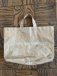 Cdg tote bag on sale pvc