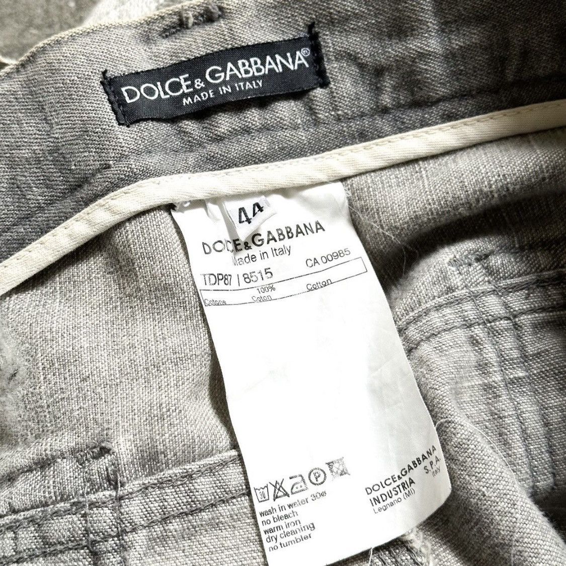 Dolce & Gabbana AW03 Bondage Denim Size US 32 / EU 48 - 13 Thumbnail