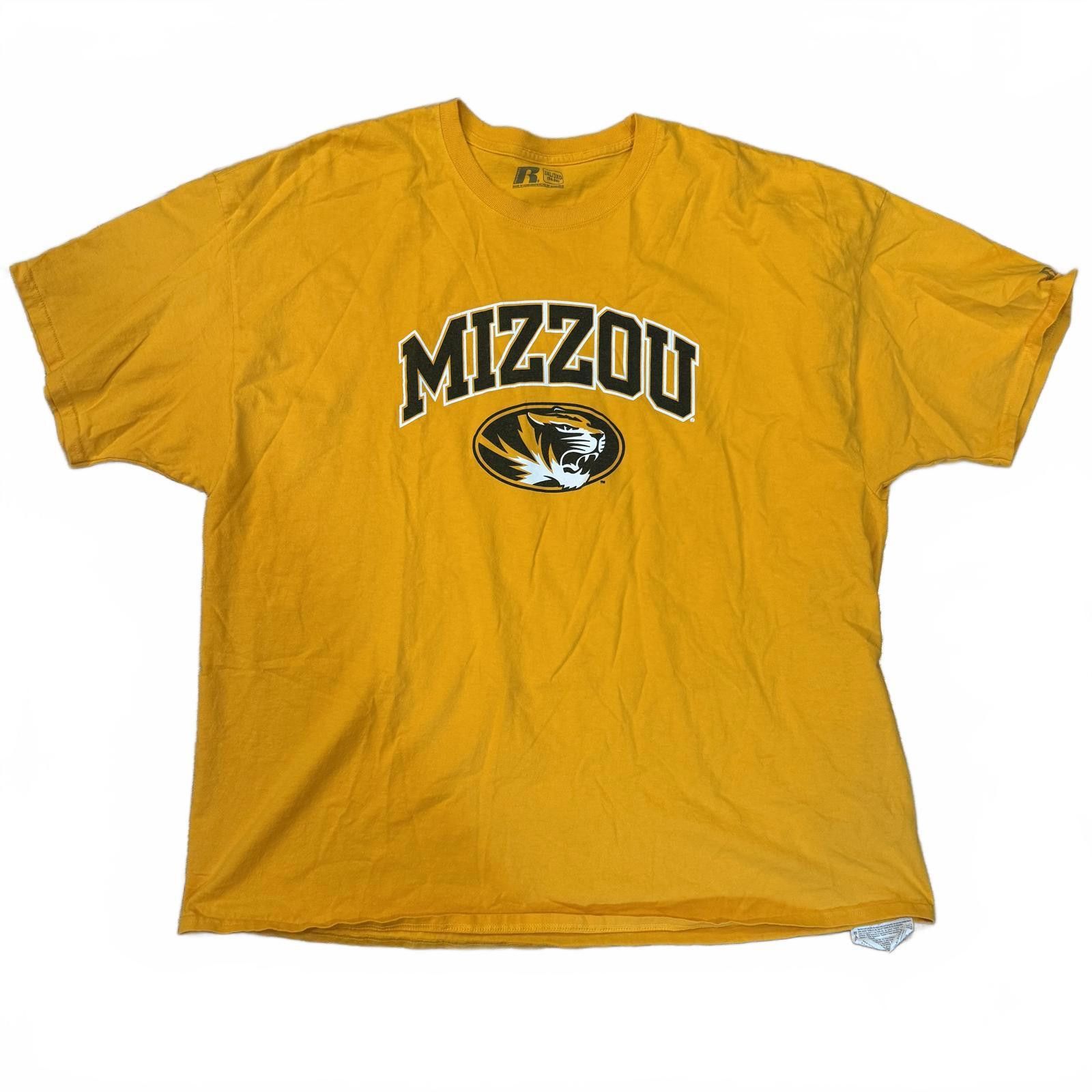 Russell Athletic Russell Athletic Mizzou Tigers arch logo tee – Men’s 3XL Size US XXL / EU 58 / 5 - 1 Thumbnail