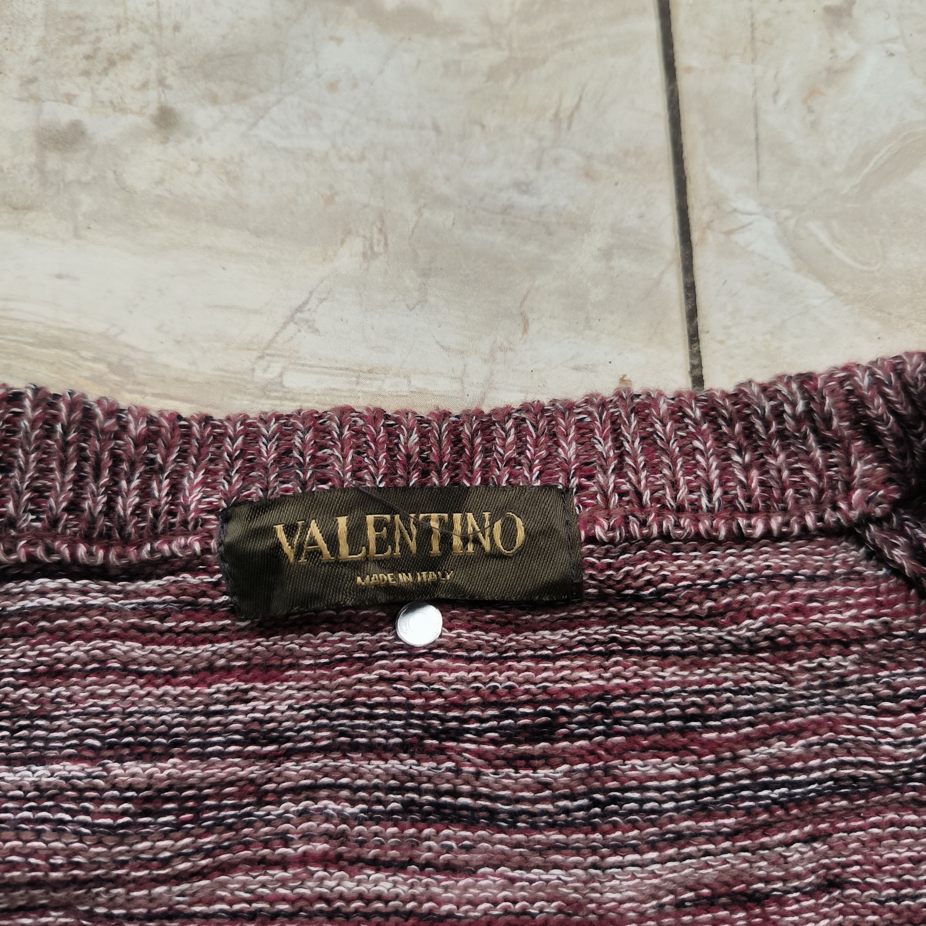 Valentino Valentino Italy Cardigan Size US L / EU 52-54 / 3 - 3 Thumbnail
