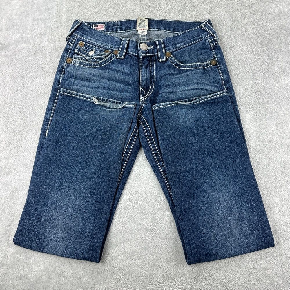 True Religion True Religion Ricky Big T Blue Denim Pants Men’s Size 32 Ma Size US 34 / EU 50 - 1 Thumbnail