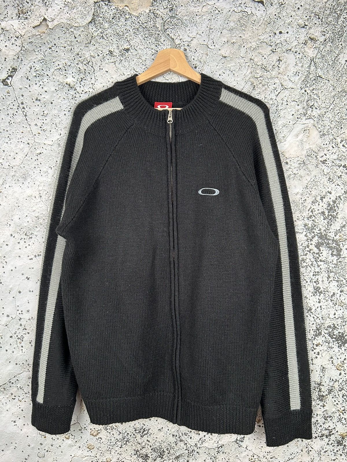 Vintage Oakley Zip Up Fleece Gilet Size S