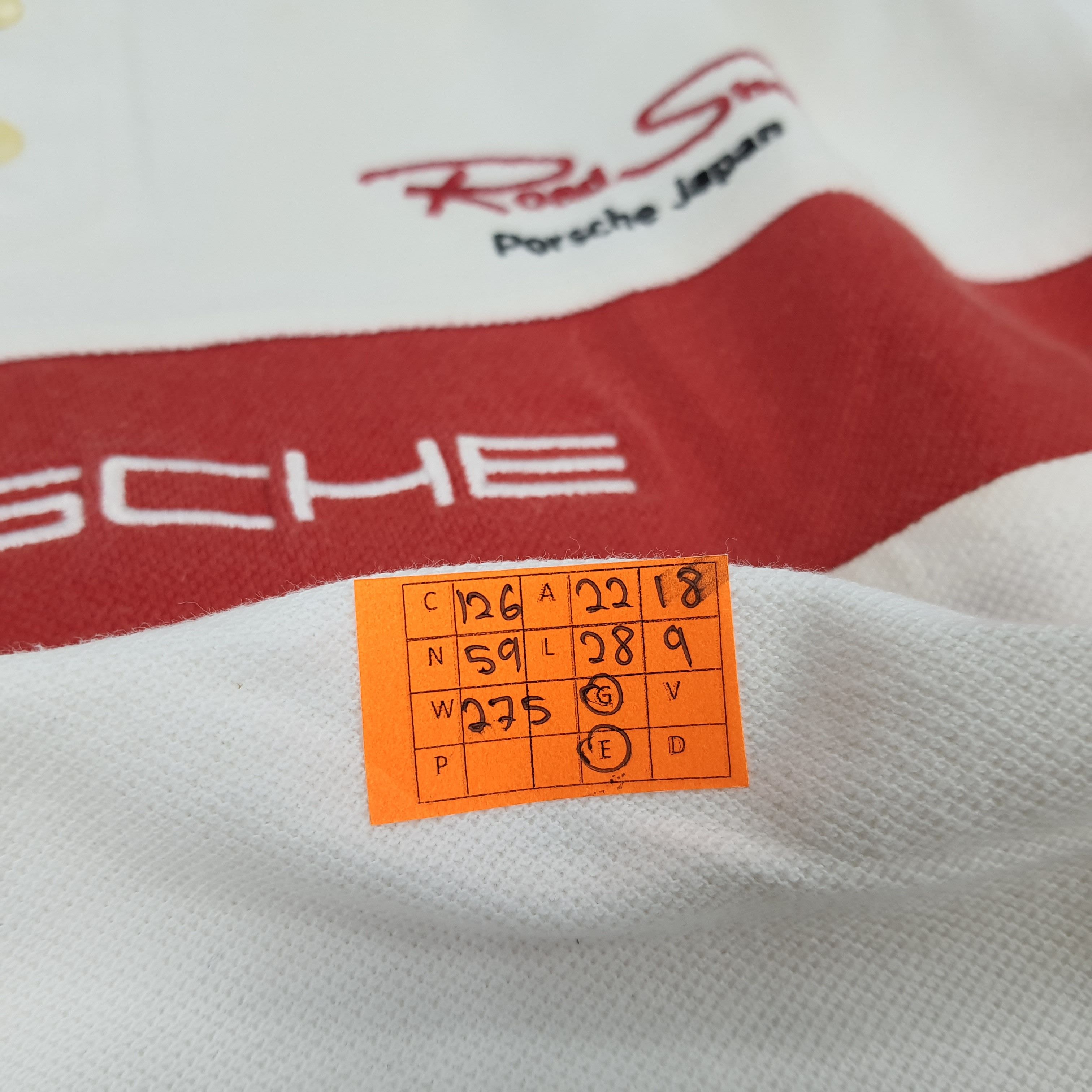 Porsche Design × Vintage Vintage Porsche Japan Road Show Motorsports Polo Shirt Size US L / EU 52-54 / 3 - 8 Thumbnail
