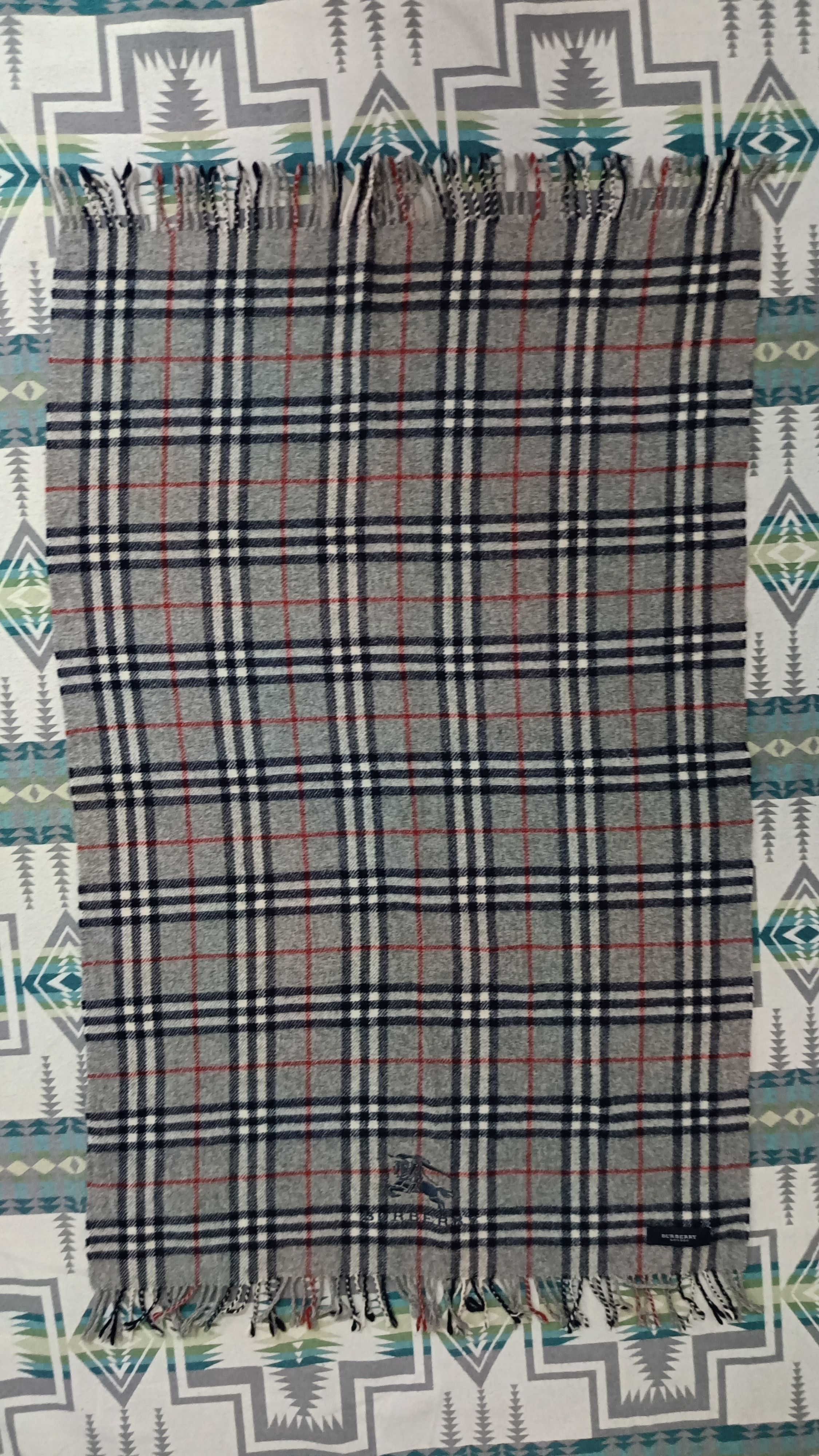 Burberry × Burberry Prorsum × Vintage 🔥🔥 Burberry Nova Check Scarf Size ONE SIZE - 1 Thumbnail