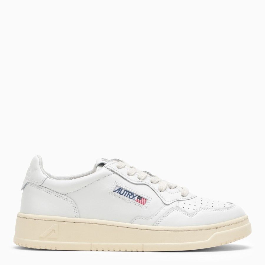 o1d2blof0824 Leather Sneakers in White