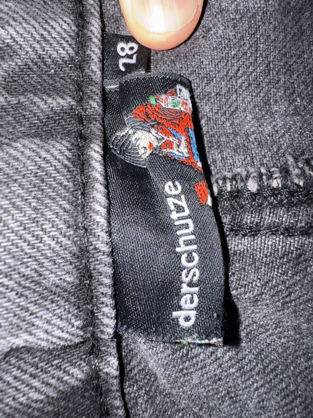 Derschutze "jazz v2" denim brown and black Size US 28 / EU 44 - 6 Thumbnail