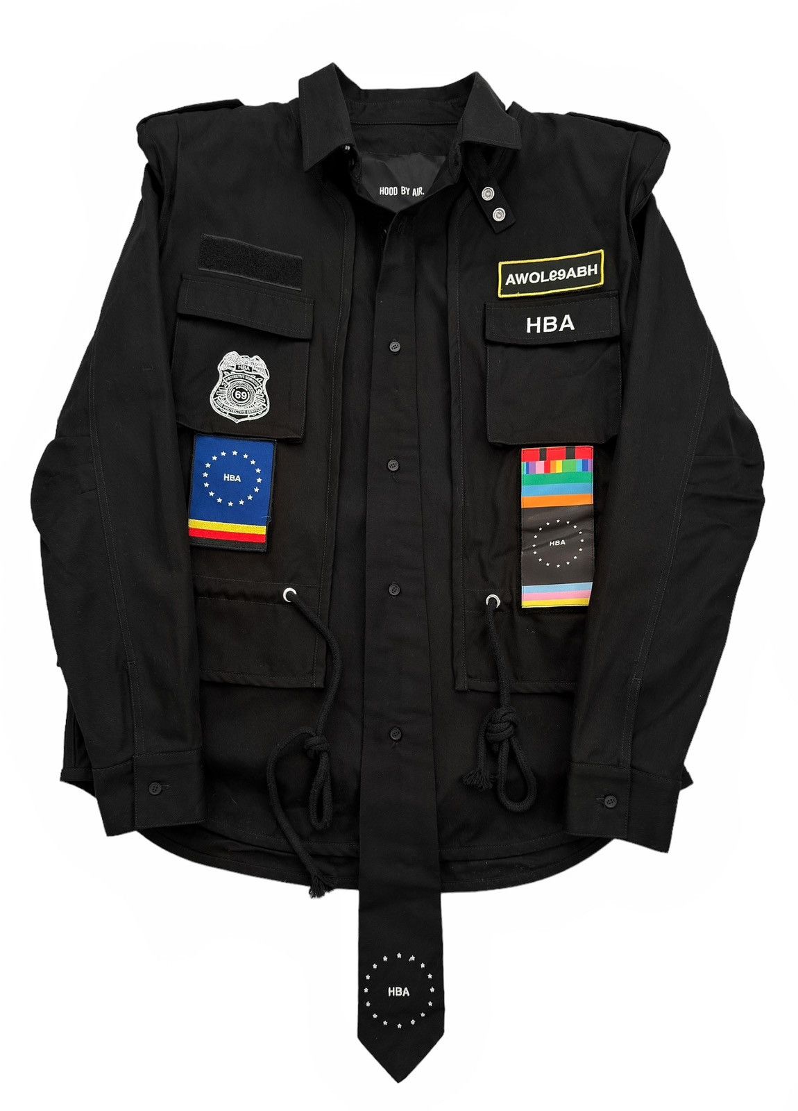 Anonymous Club × Hood By Air Exclusive Layered Military Shirt/Cargo Vest Size US L / EU 52-54 / 3 - 2 Thumbnail