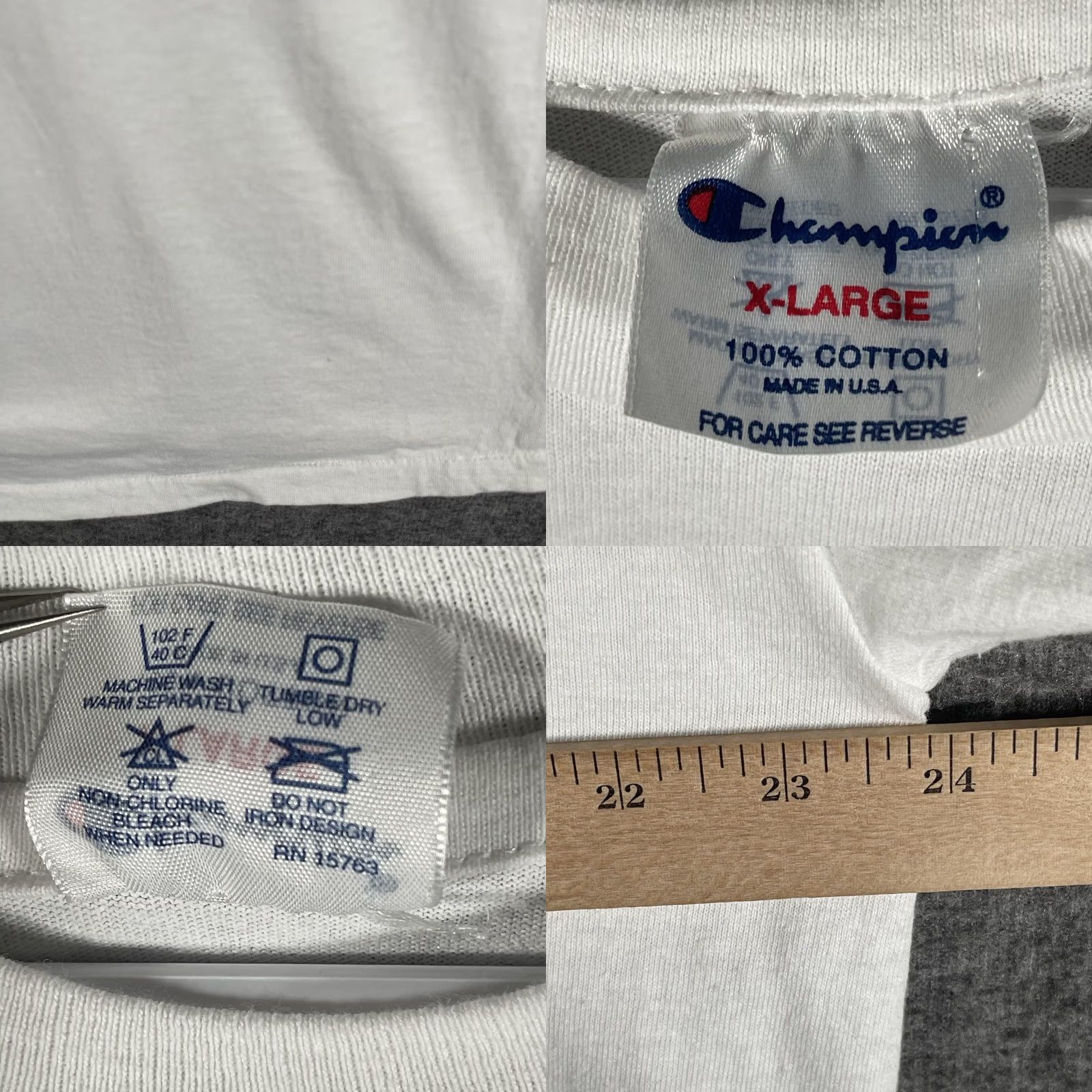 Champion VINTAGE Champion Shirt Mens XL White Atlanta 1996 Centennial Olympics Tee USA Size US XL / EU 56 / 4 - 8 Thumbnail
