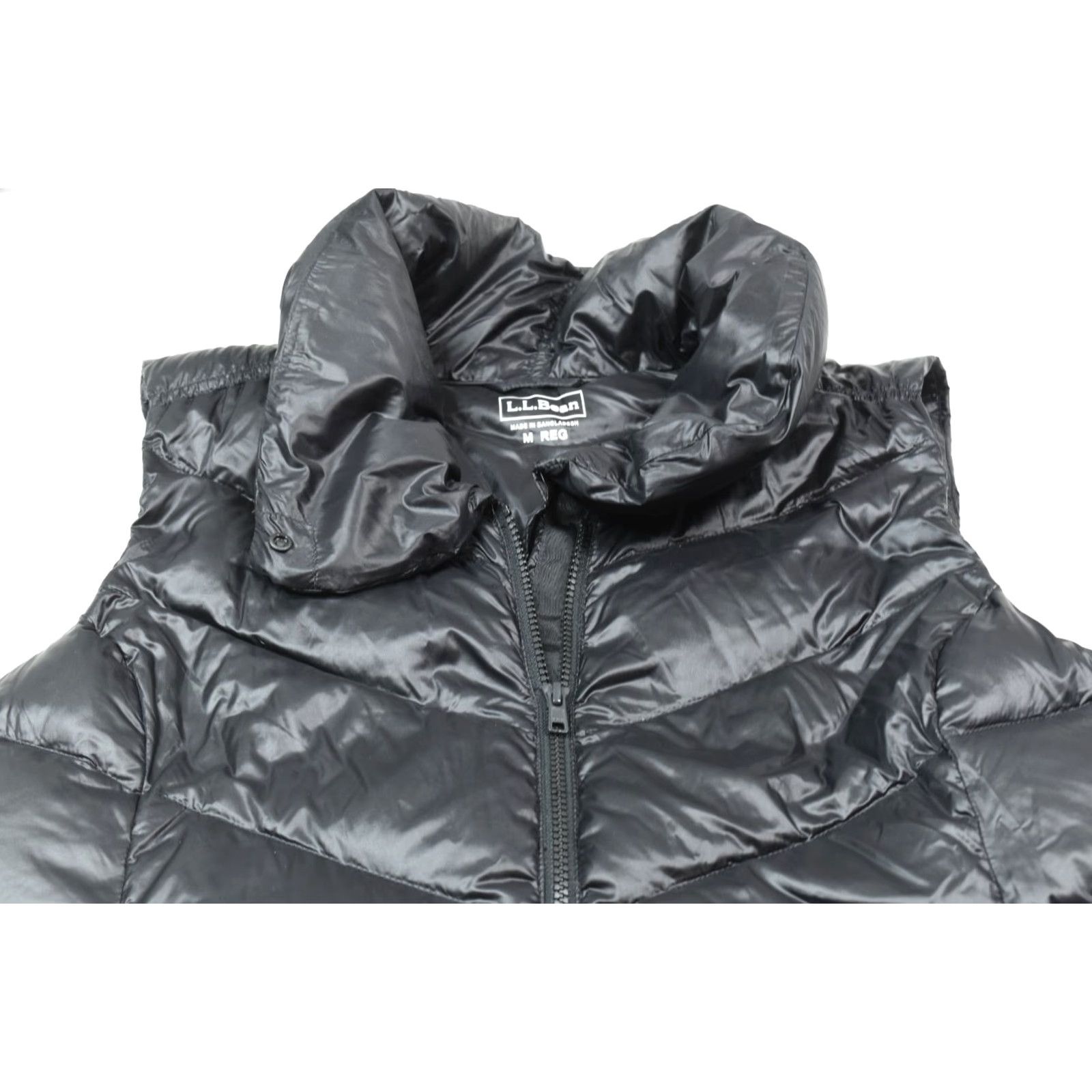 Vintage VINTAGE LL Bean Downtek 850 Ultralight Vest Womens Medium Black Full-Zip Puffer Size M / US 6-8 / IT 42-44 - 3 Thumbnail