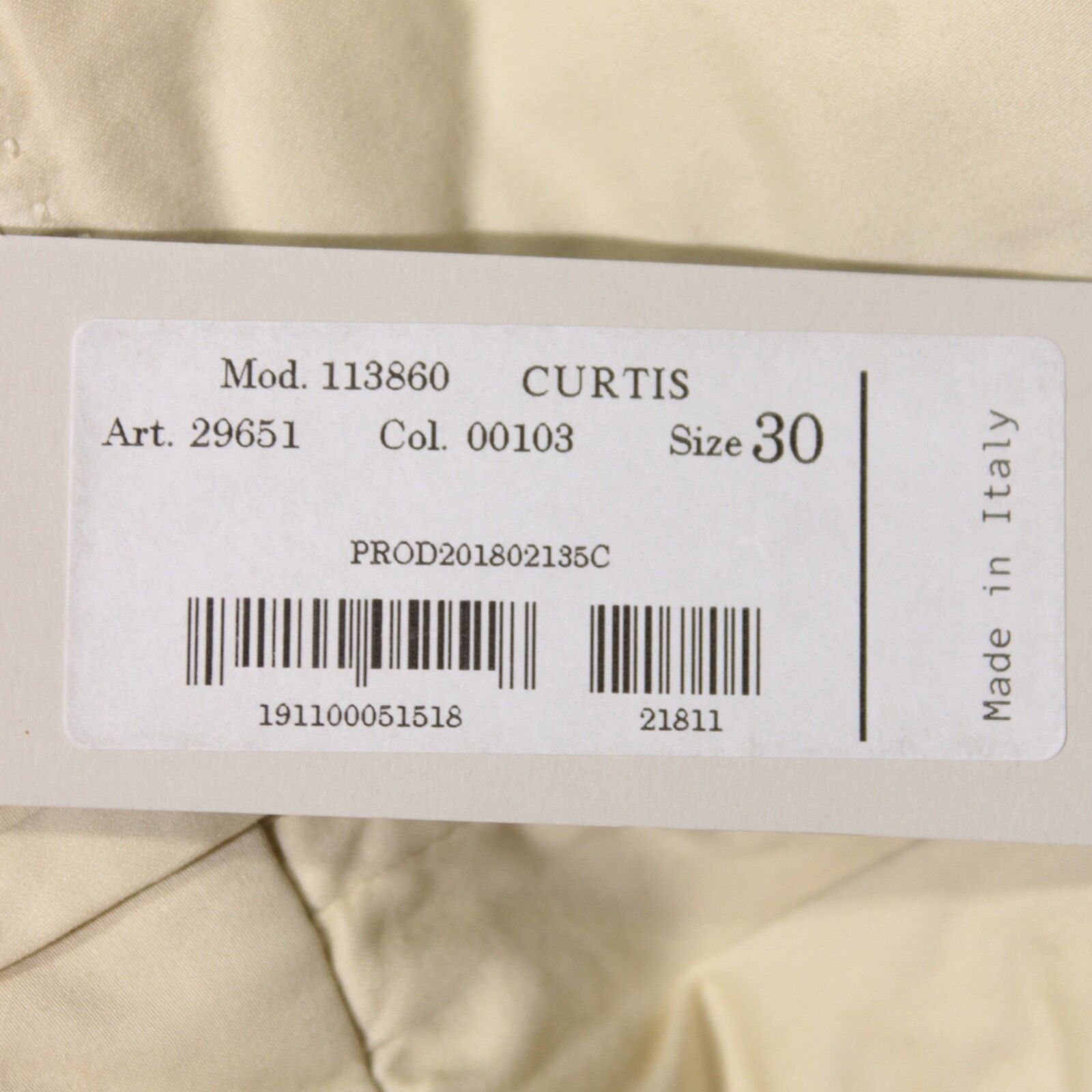 Zanella Zanella New with tags Chino Size 30 US In Yellow Size US 30 / EU 46 - 4 Thumbnail