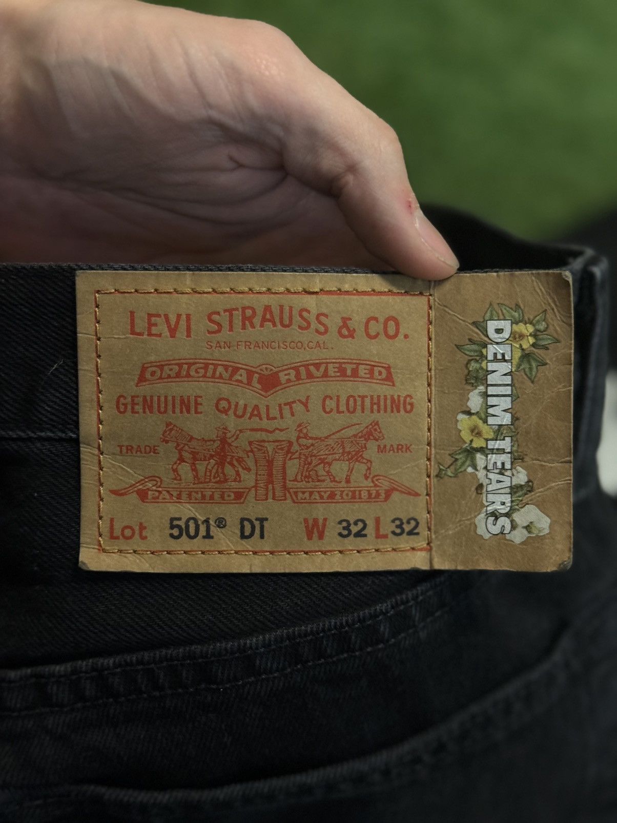 DENIM TEARS Denim Tears Jeans Size 32/32 Black Clean 🔥🧼 Size US 32 / EU 48 - 10 Thumbnail