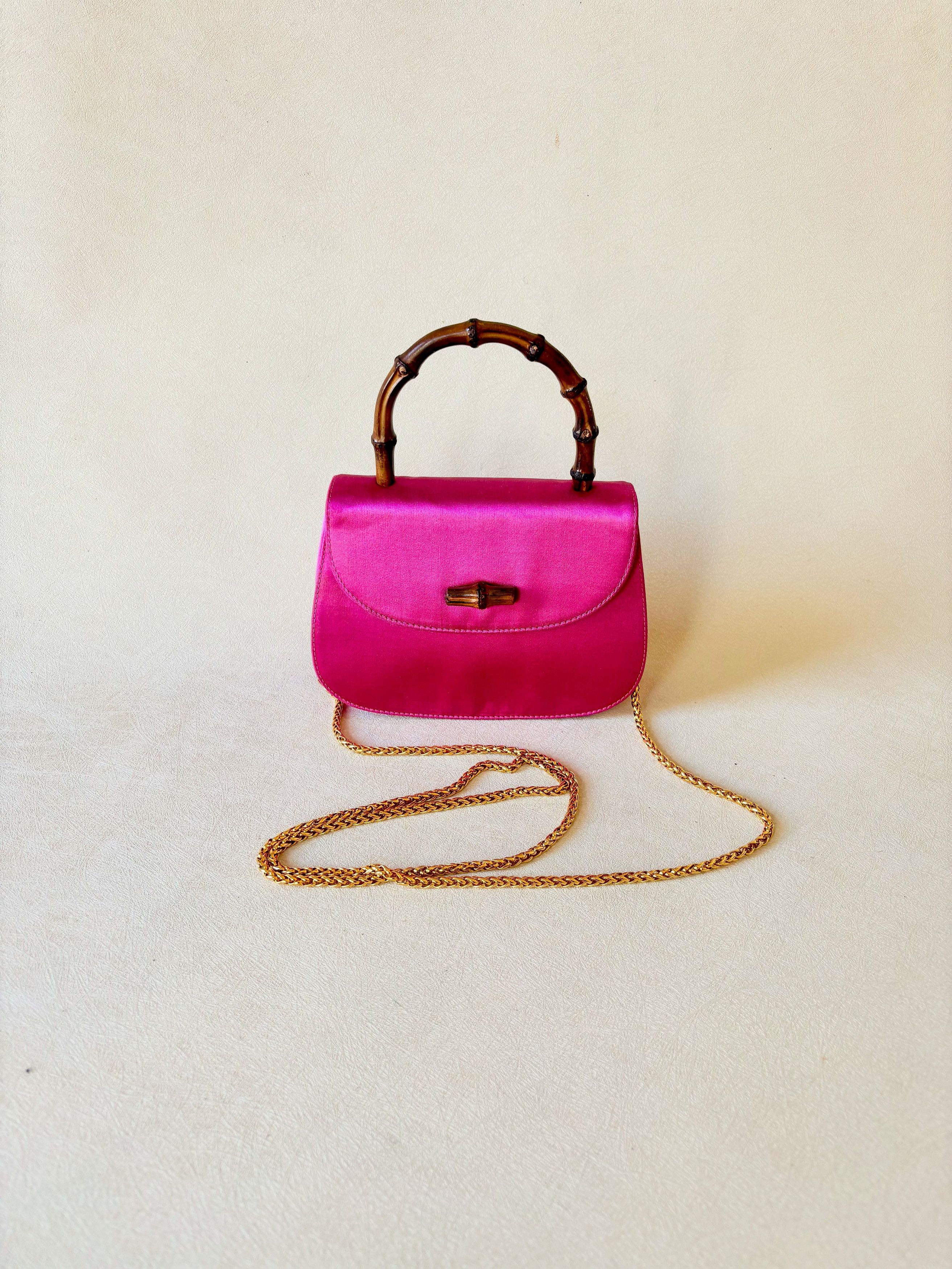 Gucci Mini-Sac Bambou Satin Size ONE SIZE - 1 Thumbnail