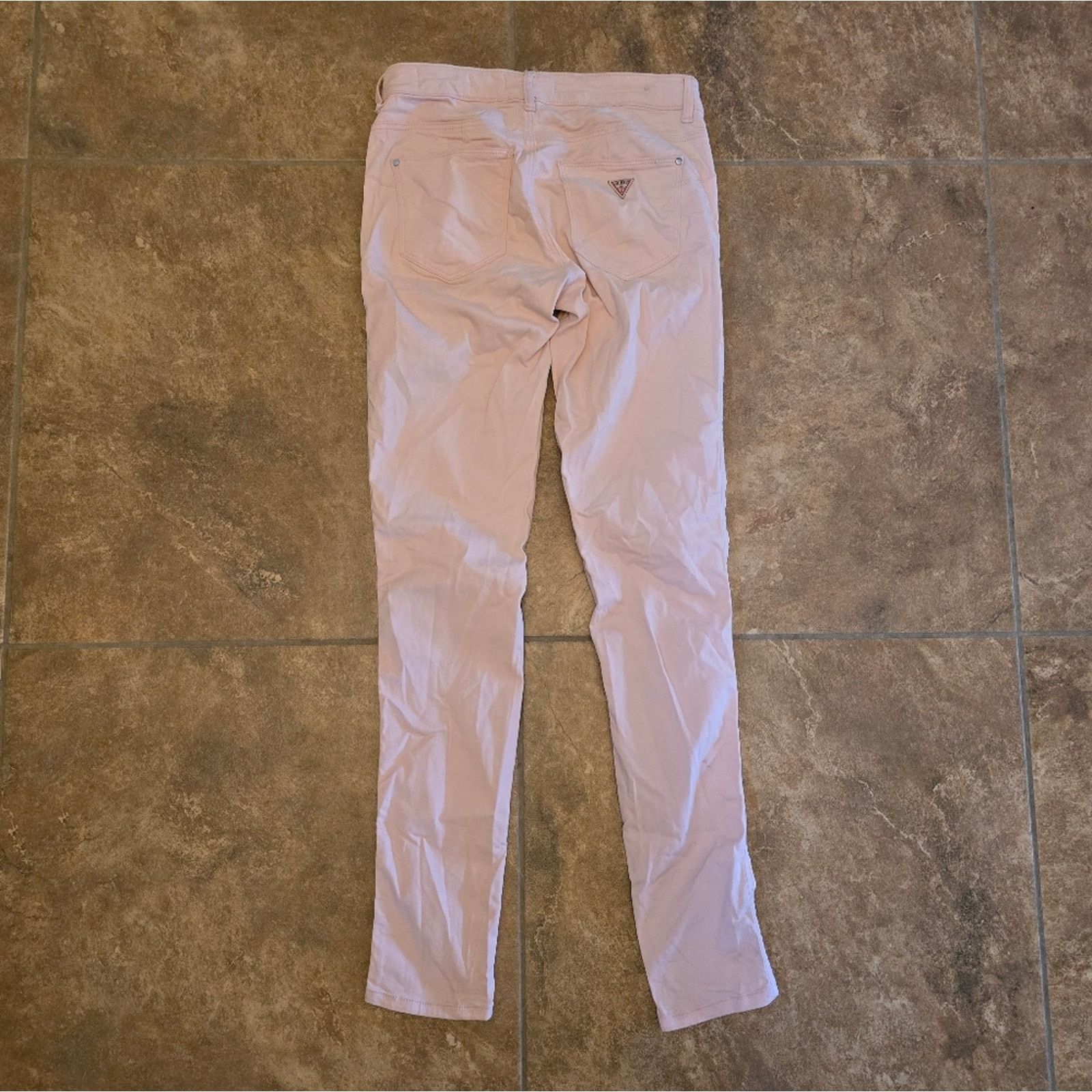 Guess Light Pink | GUESS | Curve X Skinny Colored Jean Size 27" / US 4 / IT 40 - 2 Thumbnail