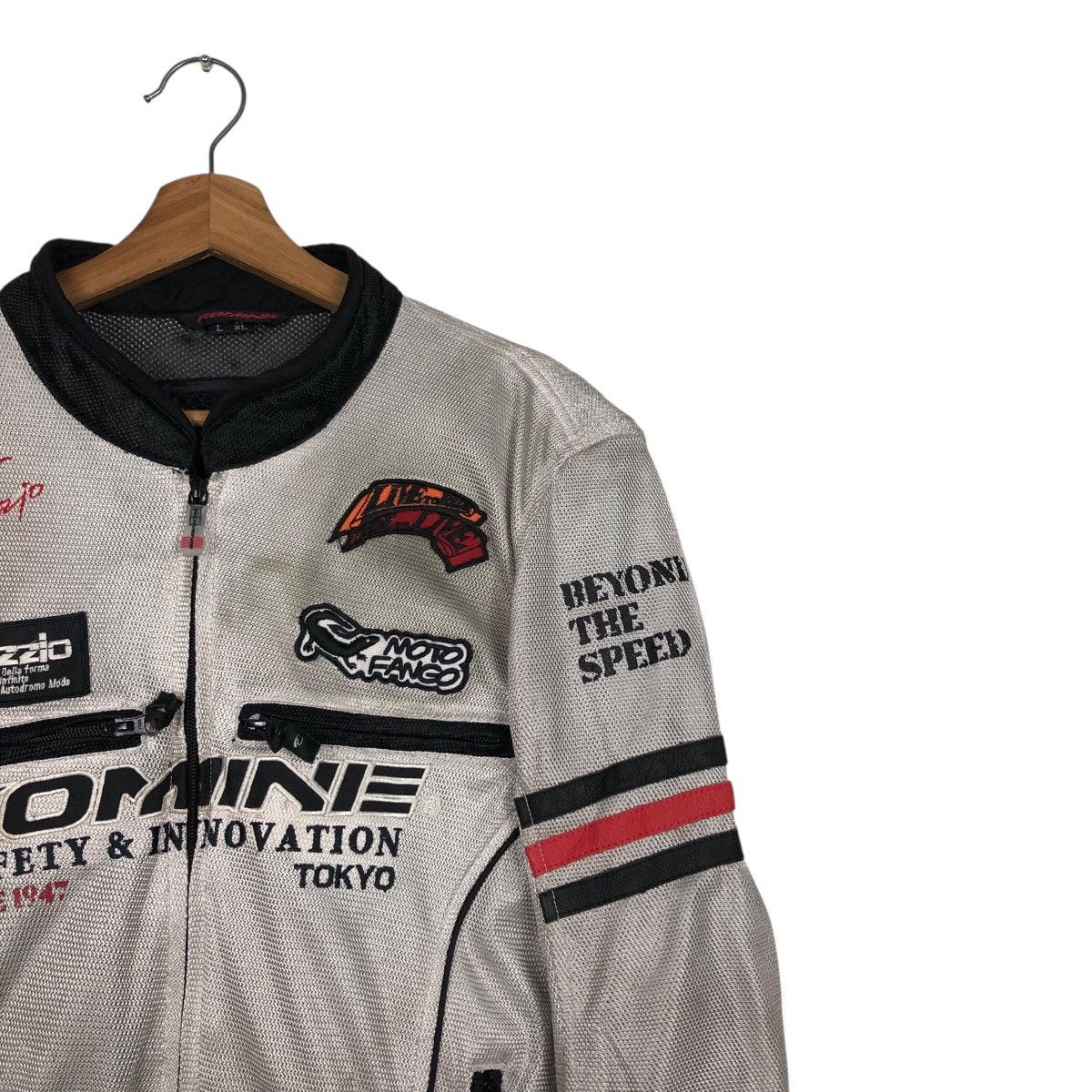 Japanese Brand 📌Vintage Racing Bomber Jacket Komine Kadoya Big Logo Size US XL / EU 56 / 4 - 7 Thumbnail