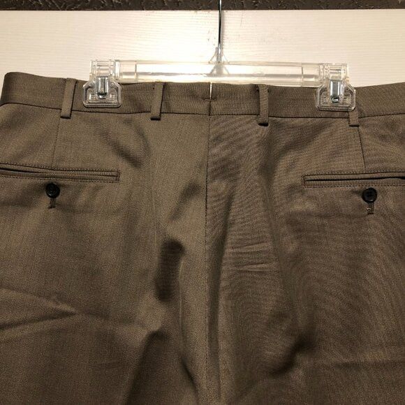Brooks Brothers brooks brothers 1818 men's 100%wool dress pants size: 38/30 Size 38R - 3 Thumbnail