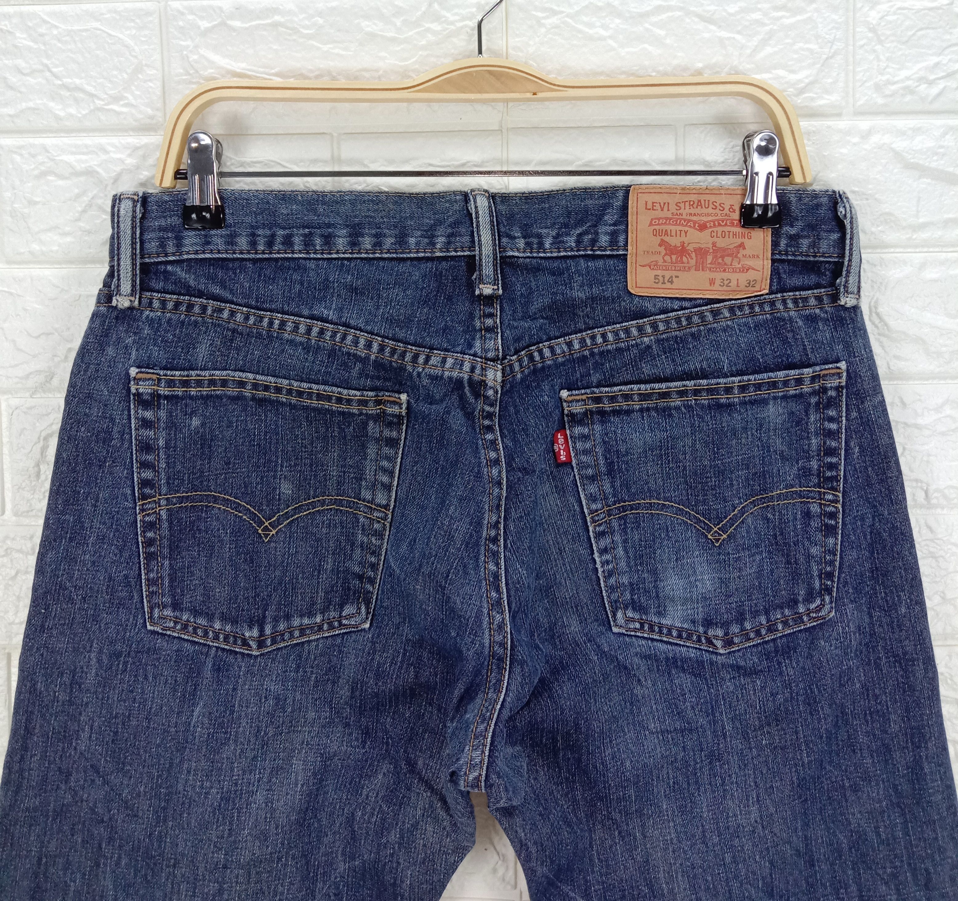 Levi's Vintage Levi's 514 Jeans Slim Straight Denim Size US 32 / EU 48 - 6 Thumbnail