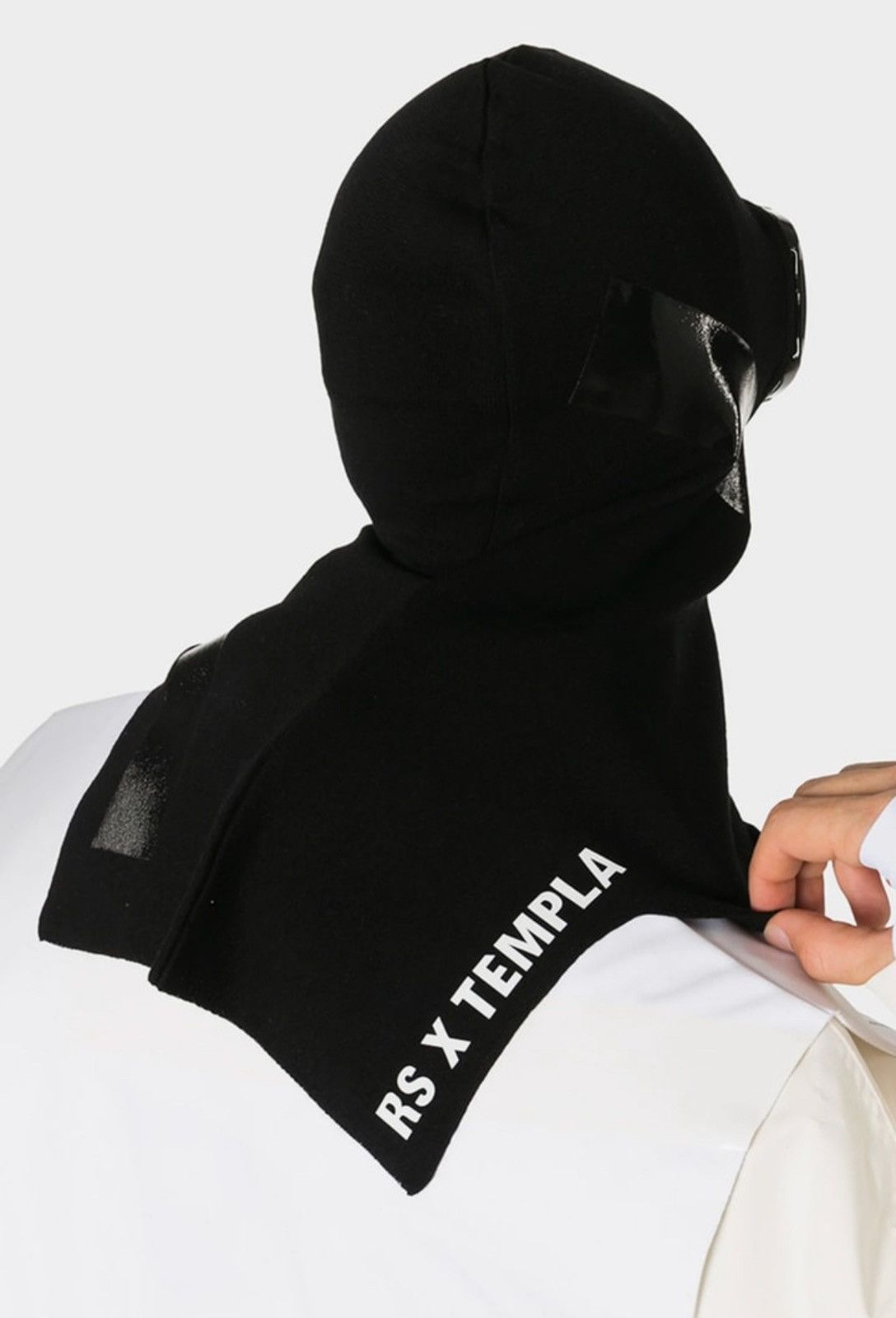 Raf Simons × Templa Raf Simons x Templa Logo Print Balaclava Size ONE SIZE - 5 Thumbnail