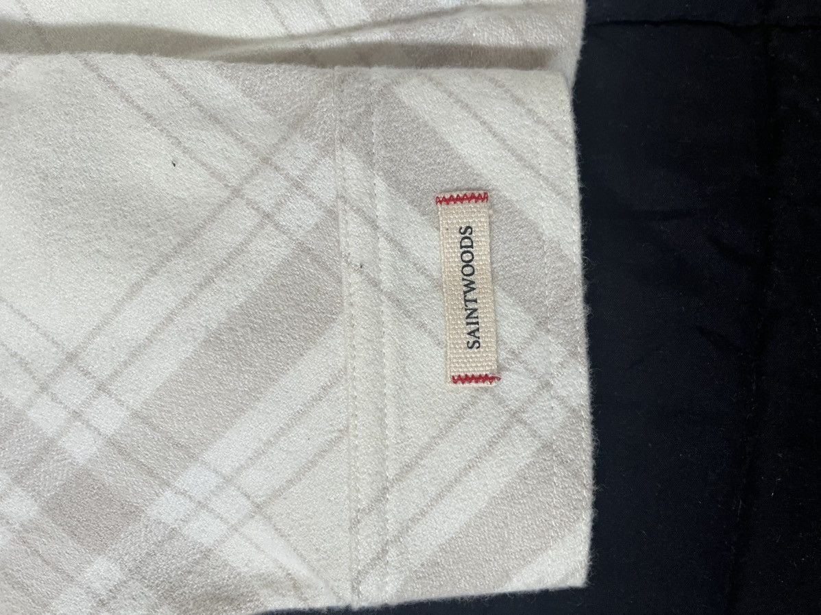Saintwoods Saintwoods Off-White Unlined | Shirt Size: XL | Orig: $420 Size US XL / EU 56 / 4 - 4 Thumbnail