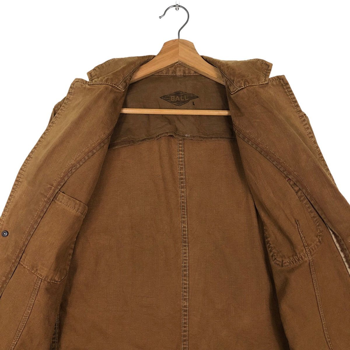 Japanese Brand 🔥Vintage Chore Work Jacket Ball Issey Miyake Japan Size US L / EU 52-54 / 3 - 14 Thumbnail