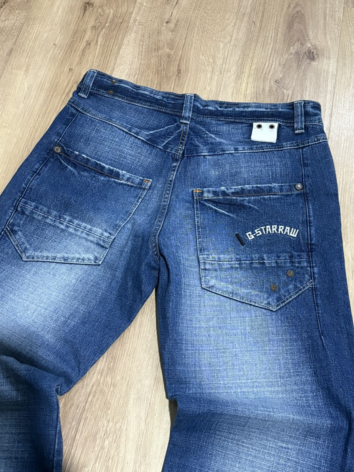 G-Star × Vintage 34x33 wide jeans denim y2k 3301 japanese style Size US 34 / EU 50 - 6 Thumbnail