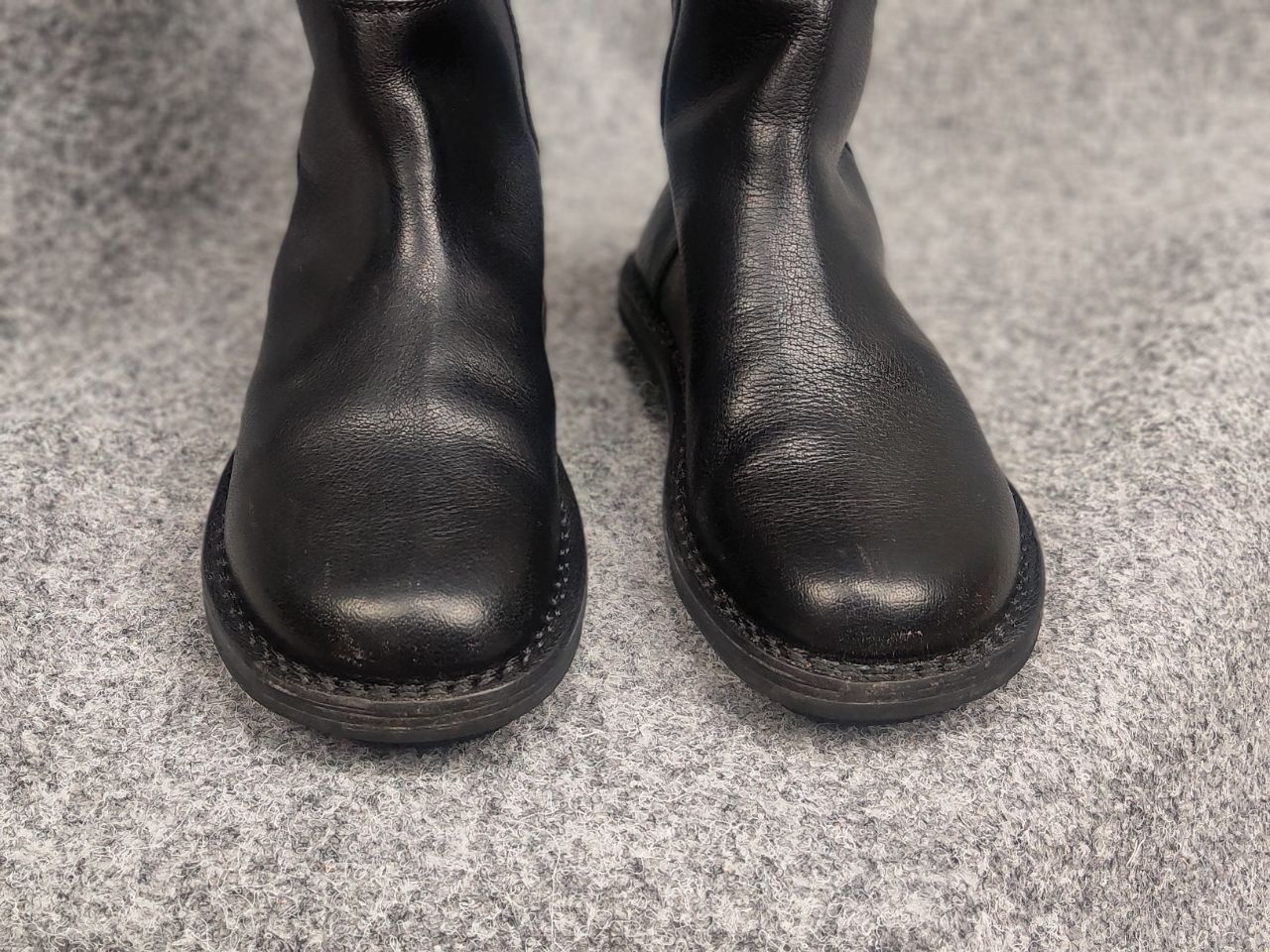 Trippen Trippen Design Black Leather Zip Mid Boots Avant garde Shoes Size US 6 / IT 36 - 5 Thumbnail