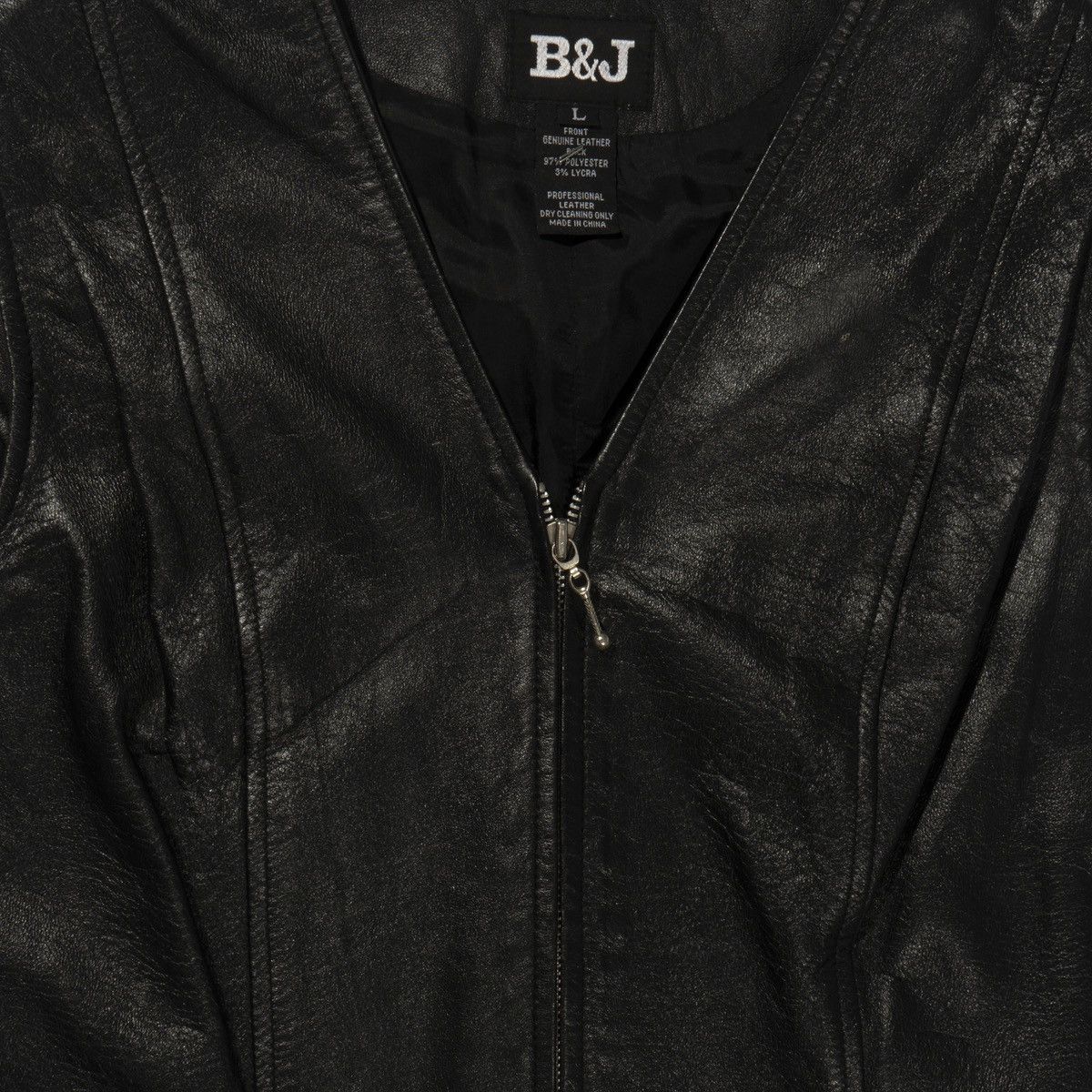Vintage Black Leather Vest Size US S / EU 44-46 / 1 - 3 Thumbnail