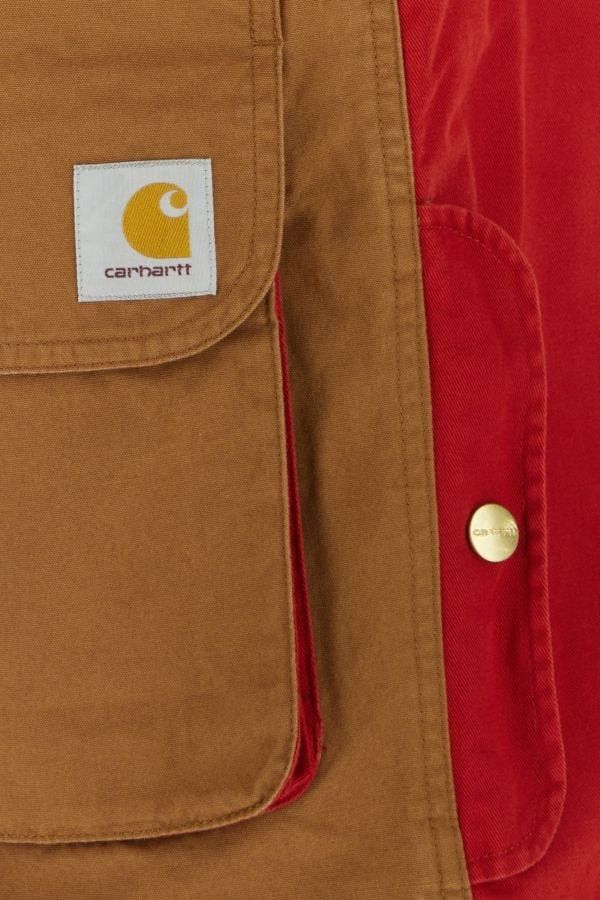 Carhartt Wip o1s22i1n0925 'Heston' Cotton Shirt Jacket in Brown Size US M / EU 48-50 / 2 - 3 Thumbnail
