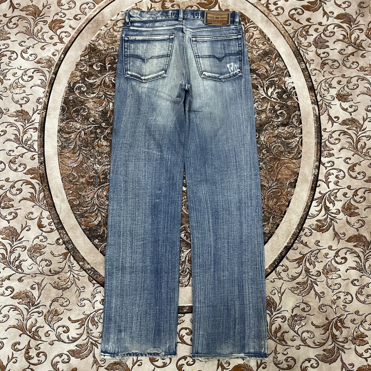 Diesel 🔥Vintage Diesel Industry Stoned Washed Ripped Distress Jeans Size US 32 / EU 48 - 4 Thumbnail