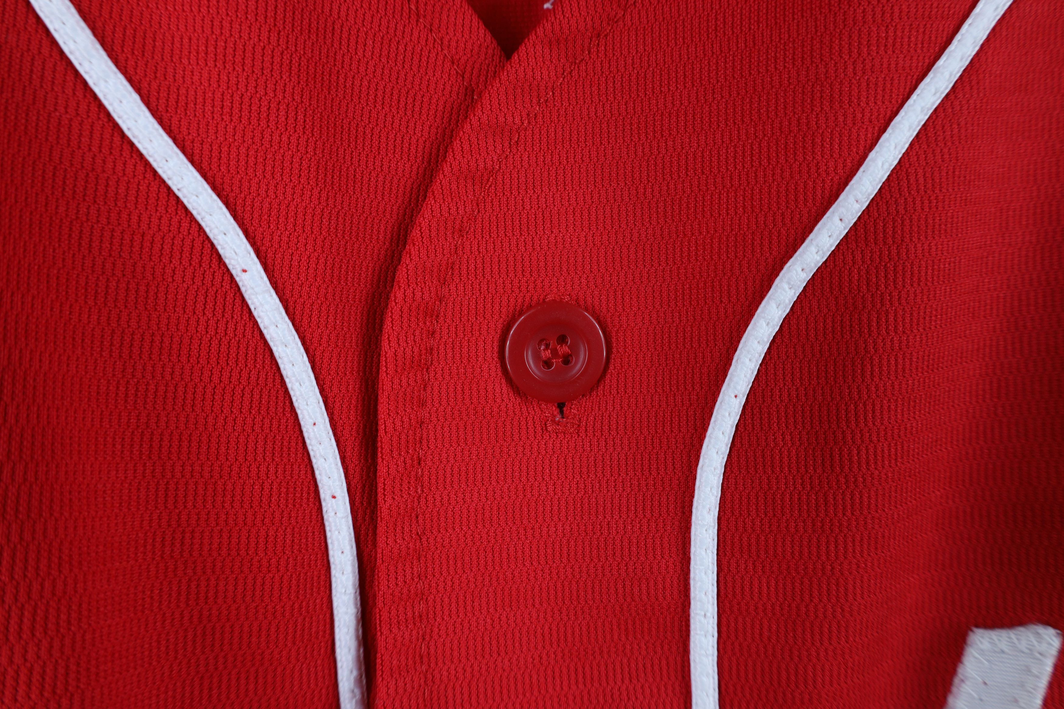 Vintage Vintage 90s Legion Toledo Post 335 Baseball Jersey Red USA Size US XL / EU 56 / 4 - 9 Thumbnail